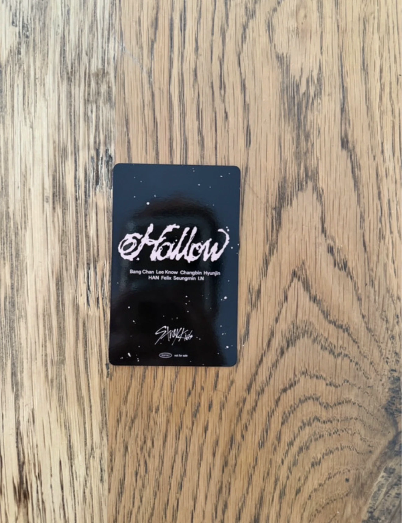 Stray Kids Stray Kids - Felix & Seungmin - Hollow Album album photocard jpfc (japan fanclub) unit listing photo 3
