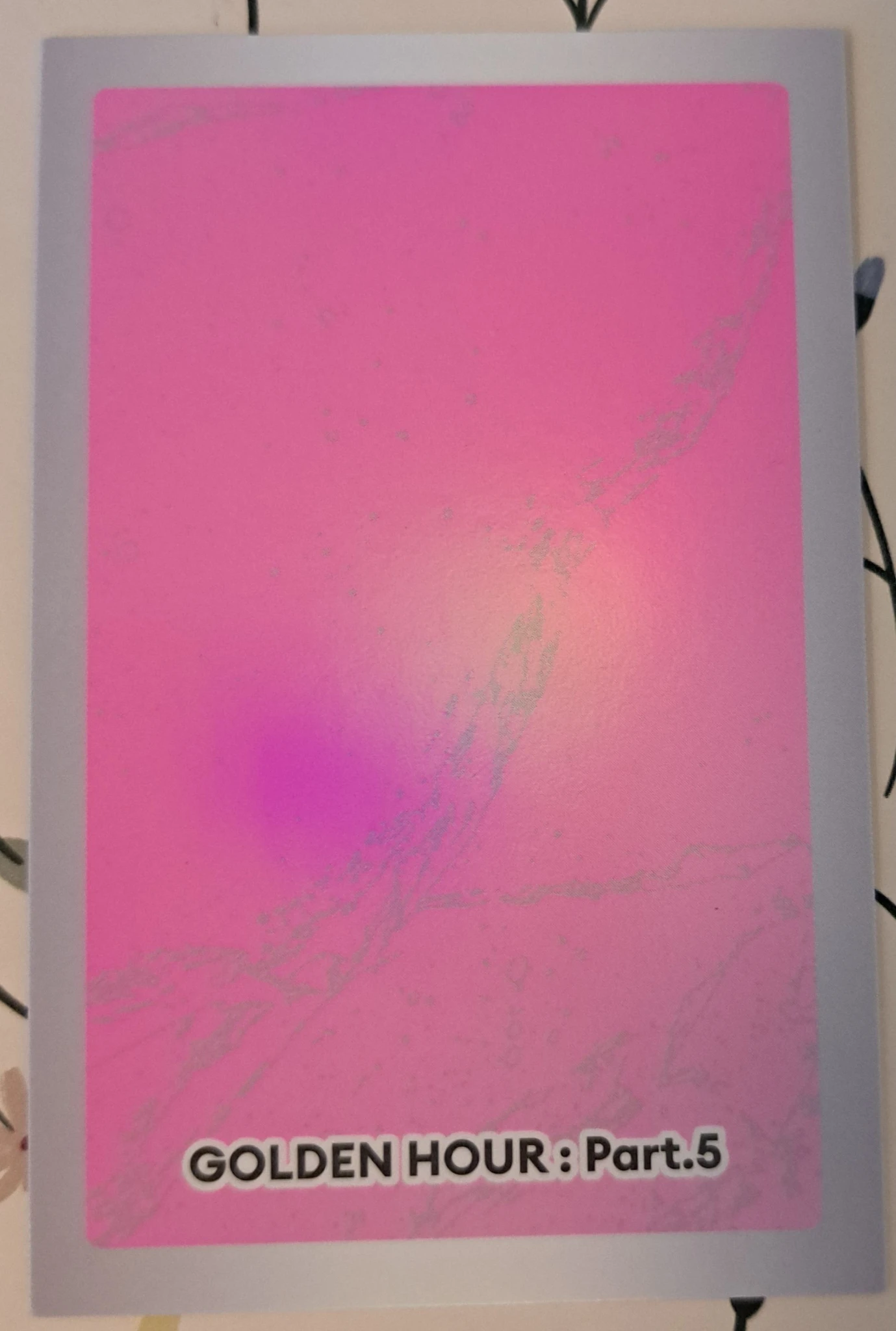 ATEEZ Mingi ATEEZ - Mingi - GOLDEN HOUR : Part.5 Album album photocard character card A version holographic (hologram) listing photo 3