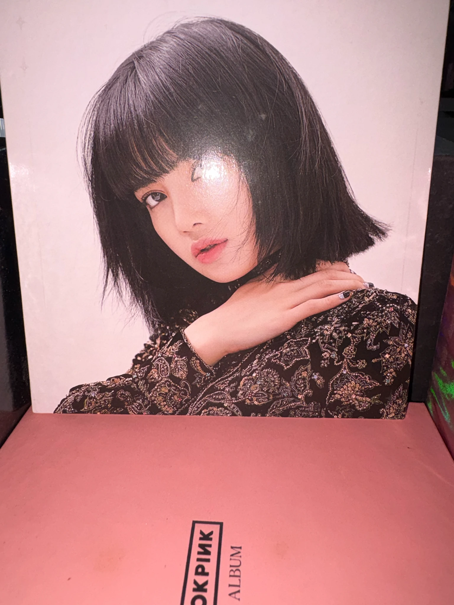 BLACKPINK Lisa BLACKPINK - Lisa - THE ALBUM Album postcard set album inclusion version 2 listing photo 3