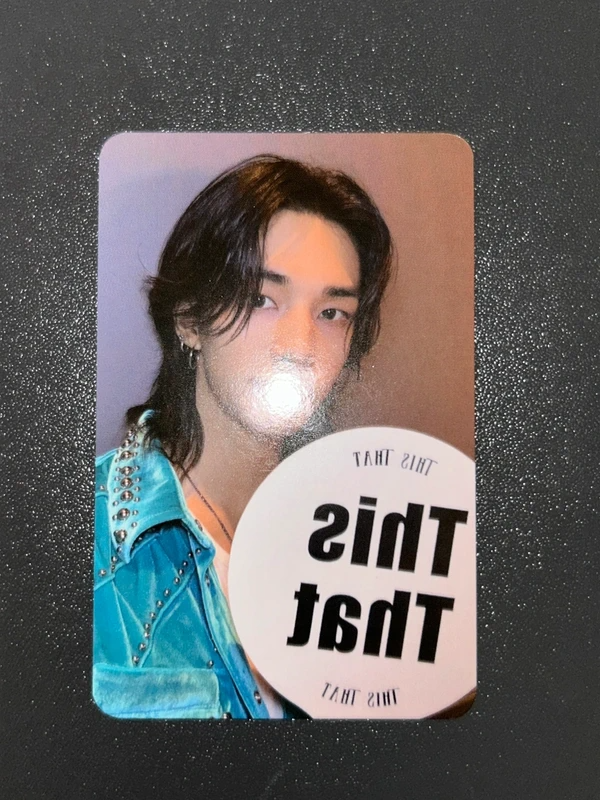 Stray Kids Hyunjin Stray Kids - Hyunjin - This & That Album pob (pre-order benefit) soundwave listing photo 3