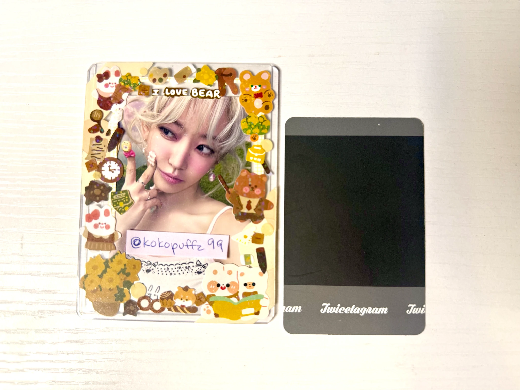 TWICE Sana TWICE - Sana - Twicetagram Album album photocard listing photo 3