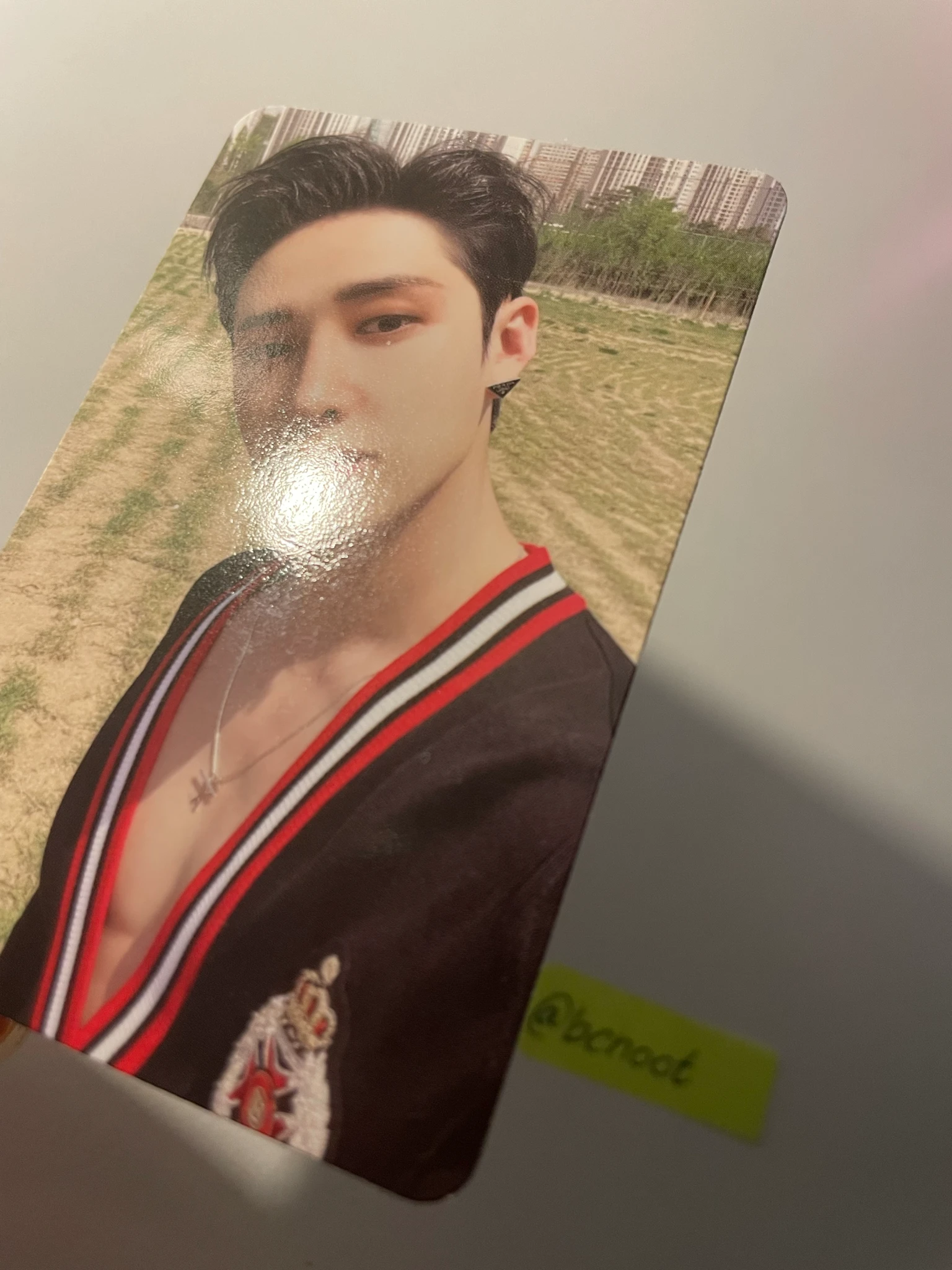Stray Kids Bang Chan Stray Kids - Bang Chan - Maxident Album album photocard Bang Chan b ver. listing photo 3