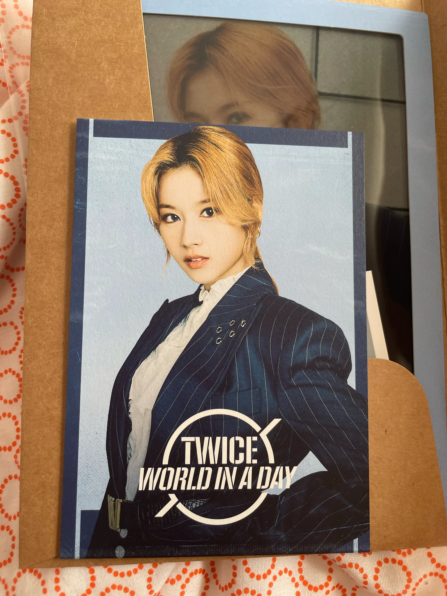 TWICE Sana TWICE - Sana - TWICE: World In A Day Event merch polaroid merch inclusion film set large polaroid listing photo 3