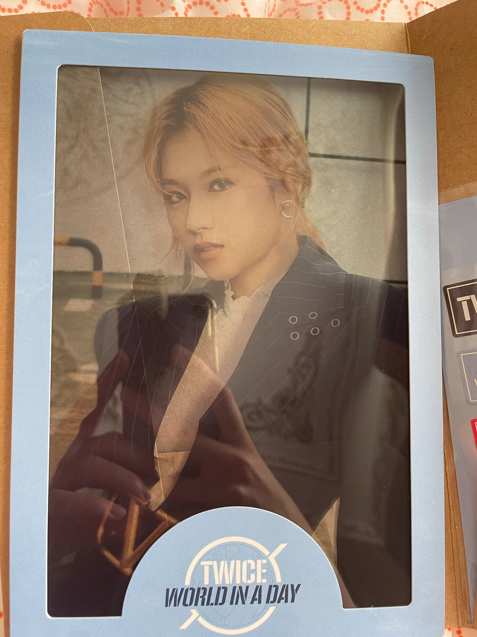 TWICE Sana TWICE - Sana - TWICE: World In A Day Event merch merch inclusion polaroid film set postcard film photo listing photo 3