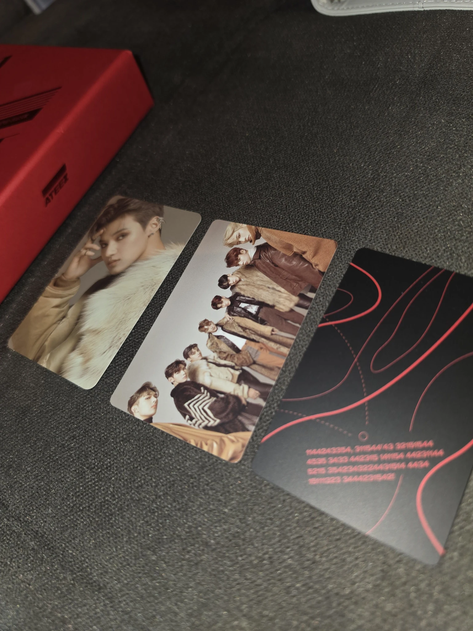 ATEEZ Wooyoung ATEEZ - Wooyoung - TREASURE EP.2 : Zero To One Album album photocard listing photo 3