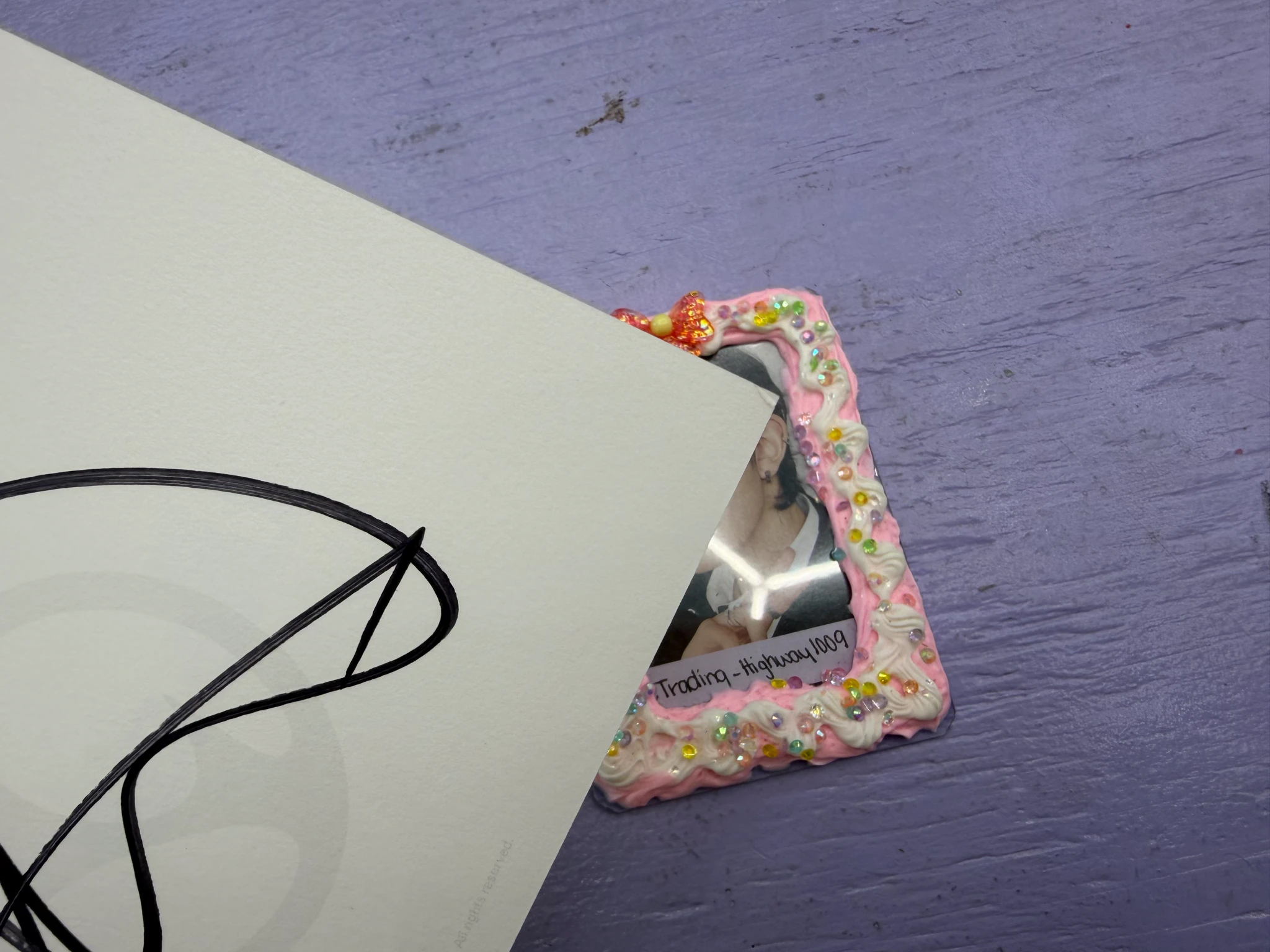 ENHYPEN Ni-ki ENHYPEN - Ni-ki - THE SIN: BLISS Album autographed postcard album inclusion listing photo 3