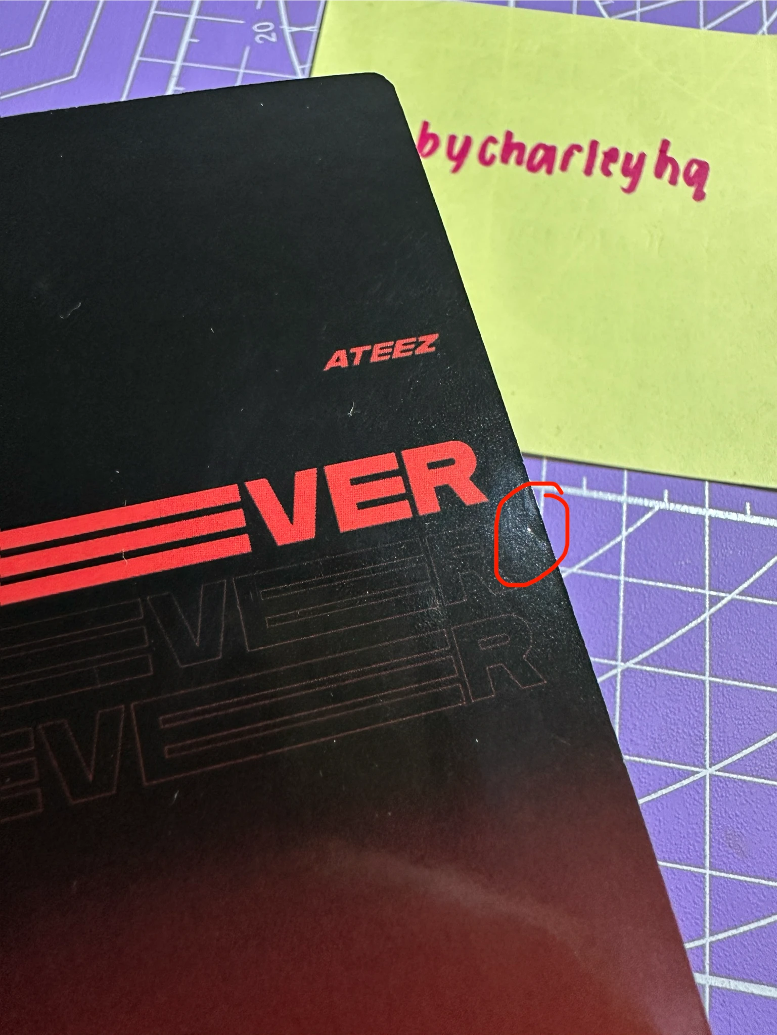 ATEEZ Wooyoung ATEEZ - Wooyoung - ZERO : FEVER Part.2 Album musicart (music art) round 1 video call/fancall listing photo 3