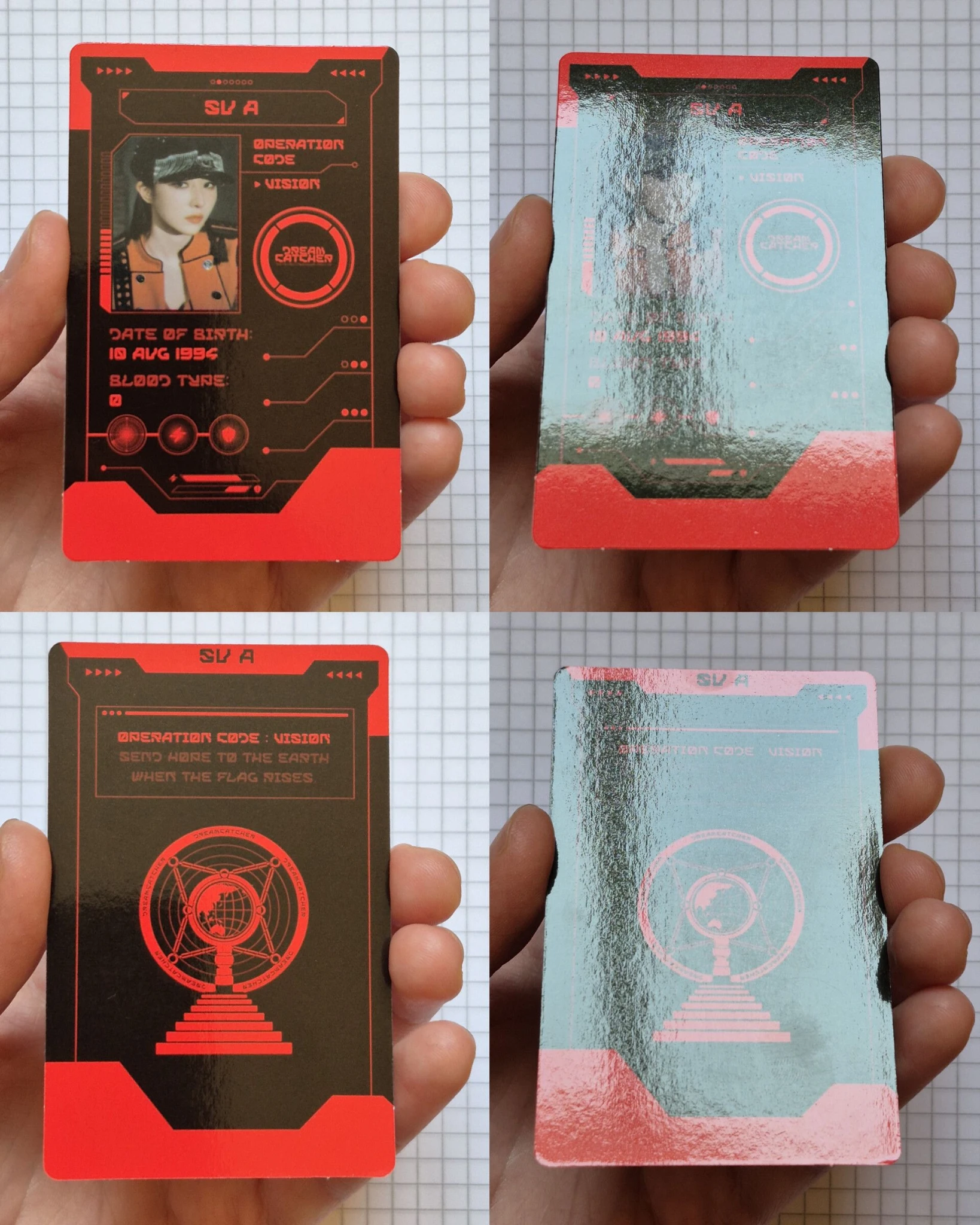 Dreamcatcher SuA Dreamcatcher - SuA - Apocalypse : Follow Us Album agent card album photocard H version E version T version korean album listing photo 3