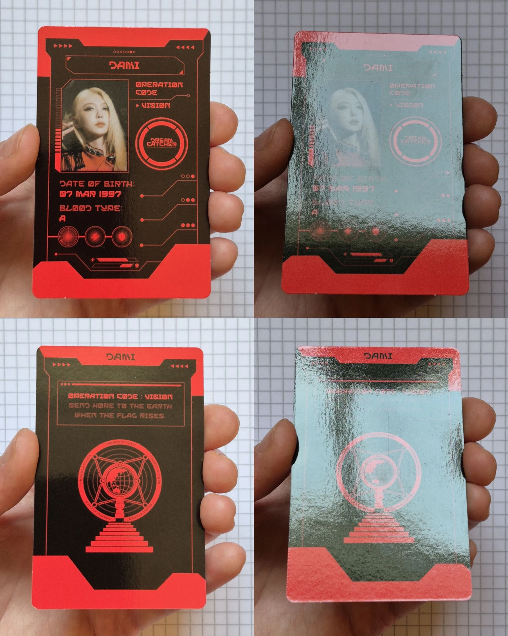 Dreamcatcher Dami Dreamcatcher - Dami - Apocalypse : Follow  Us Album agent card album photocard limited version korean album listing photo 3