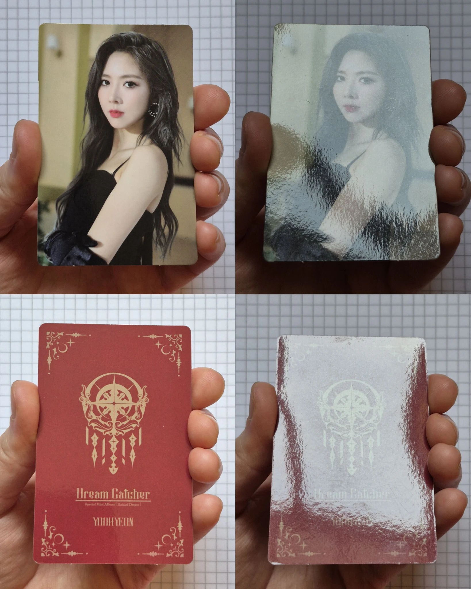 Dreamcatcher Yoohyeon Dreamcatcher - Yoohyeon - Raid of Dream Album album photocard korean album limited version normal version listing photo 3