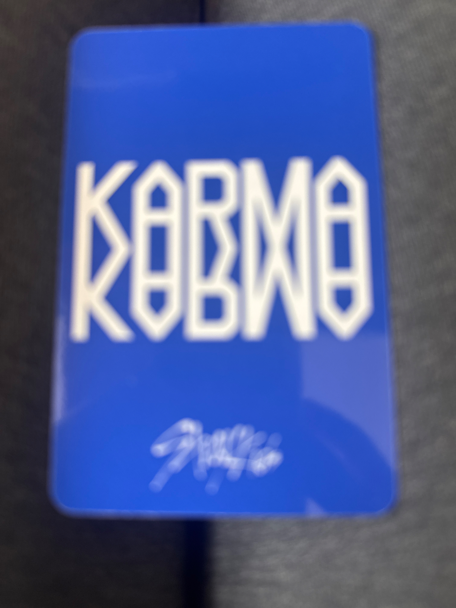 Stray Kids Bang Chan Stray Kids - Bang Chan - KARMA Album pre-order benefit (pob) target exclusive listing photo 3