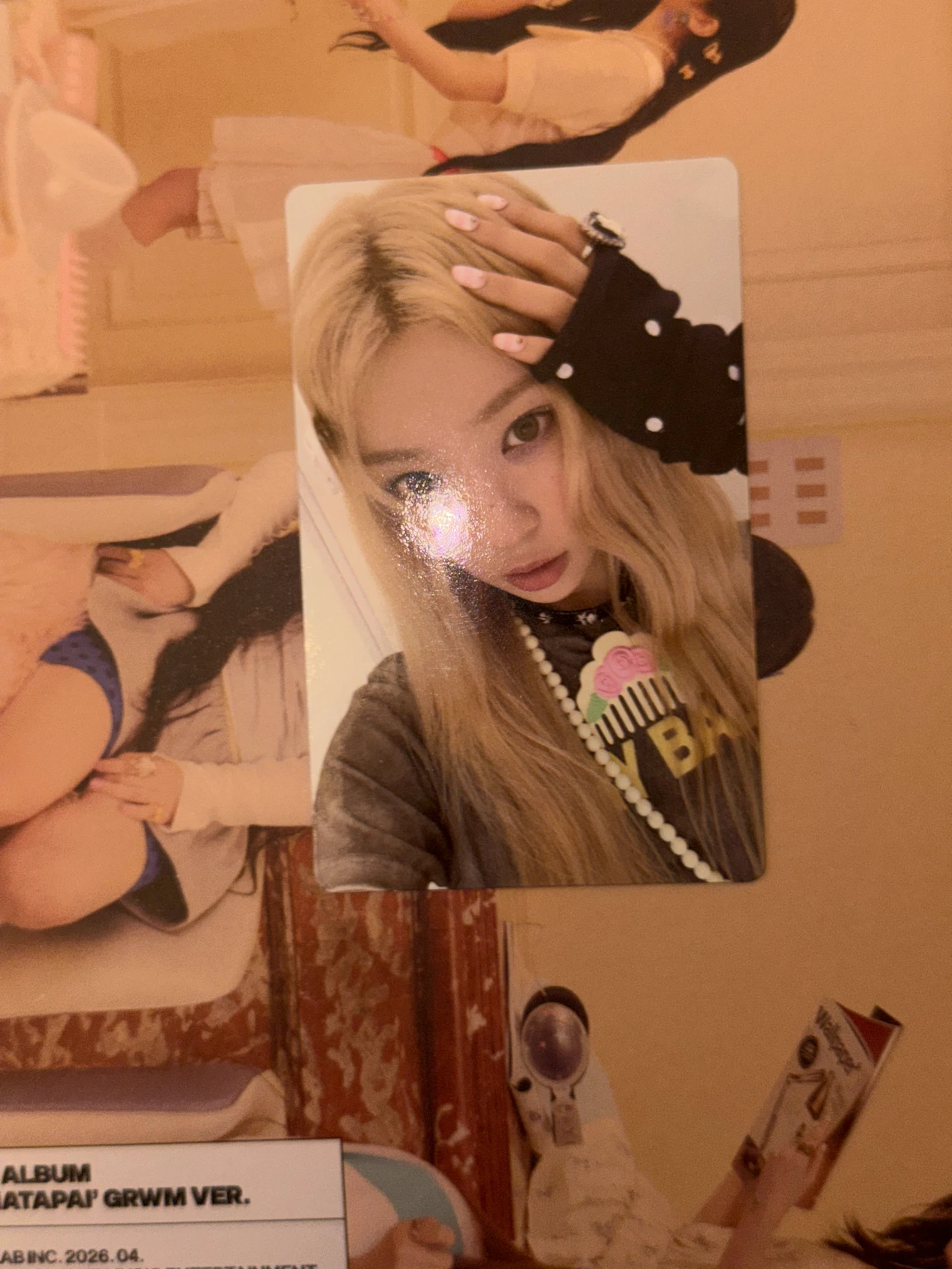 ILLIT Moka ILLIT - Moka - NOT CUTE ANYMORE Album pre-order benefit (pob) weverse shop global (wvg) listing photo 3