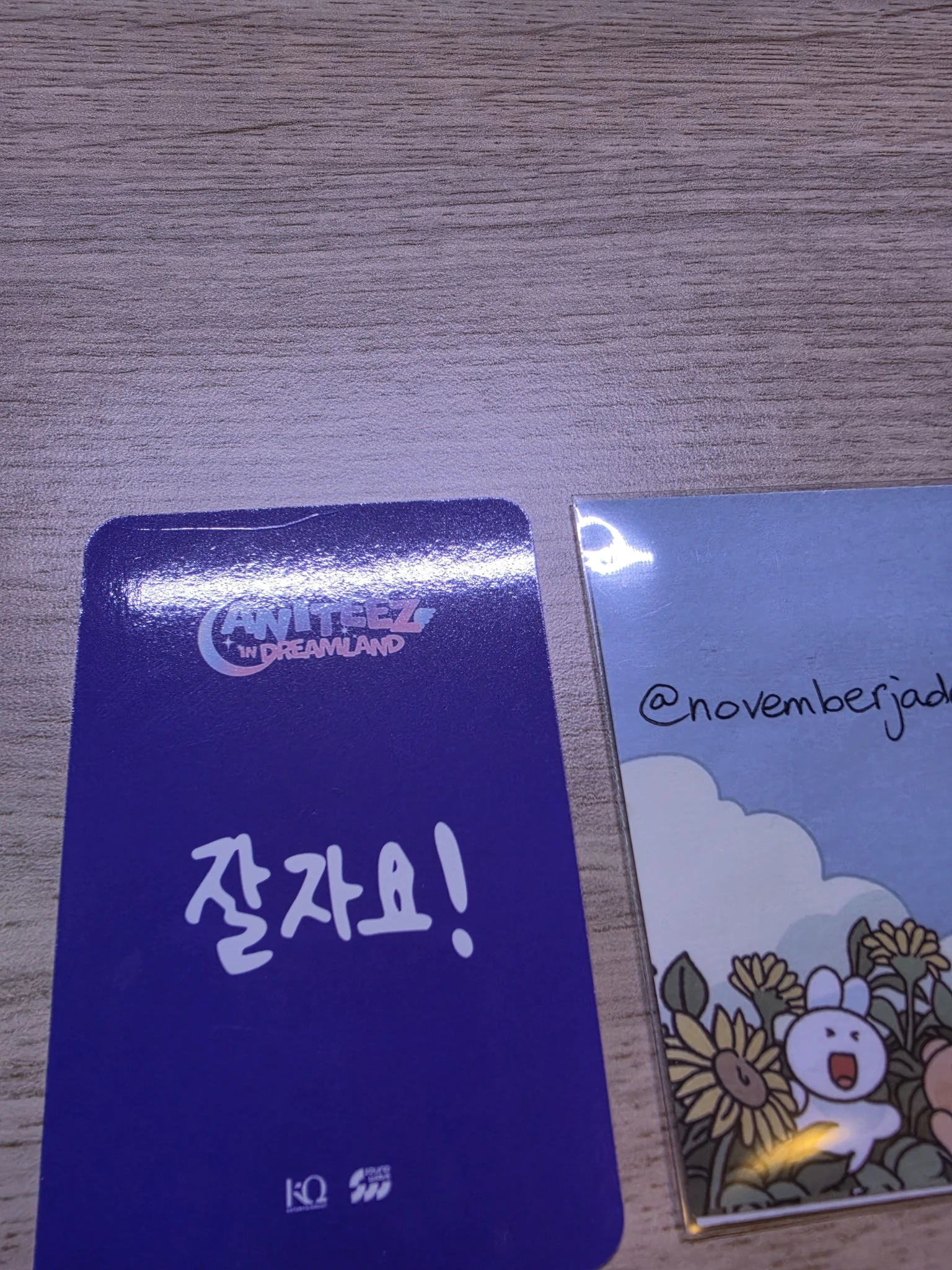 ATEEZ Wooyoung ATEEZ - Wooyoung - Aniteez in Dreamland Other merch photocard listing photo 3