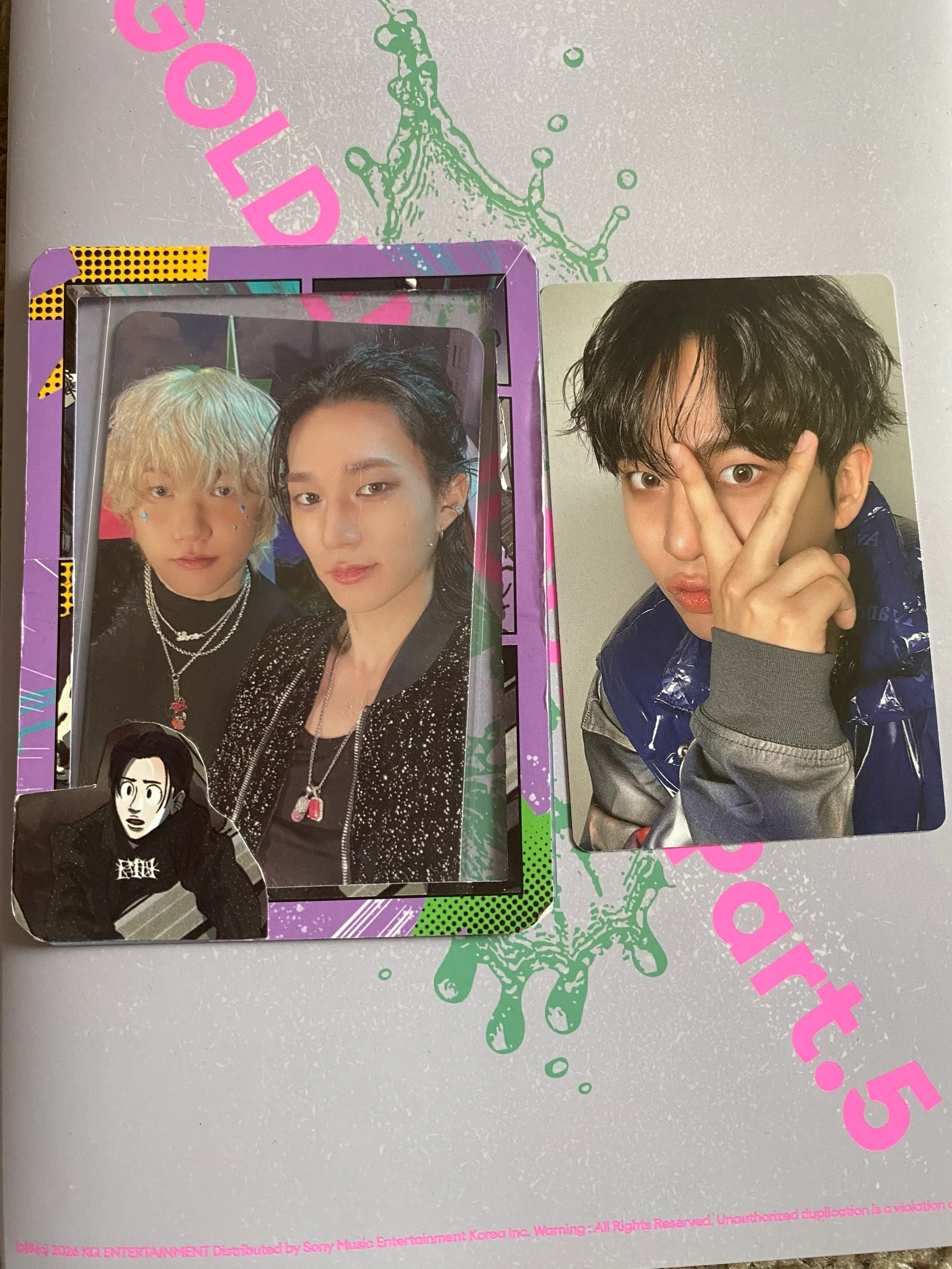 ATEEZ Jongho ATEEZ - Jongho - GOLDEN HOUR : Part.5 Album hello82 hello82 exclusive listing photo 3