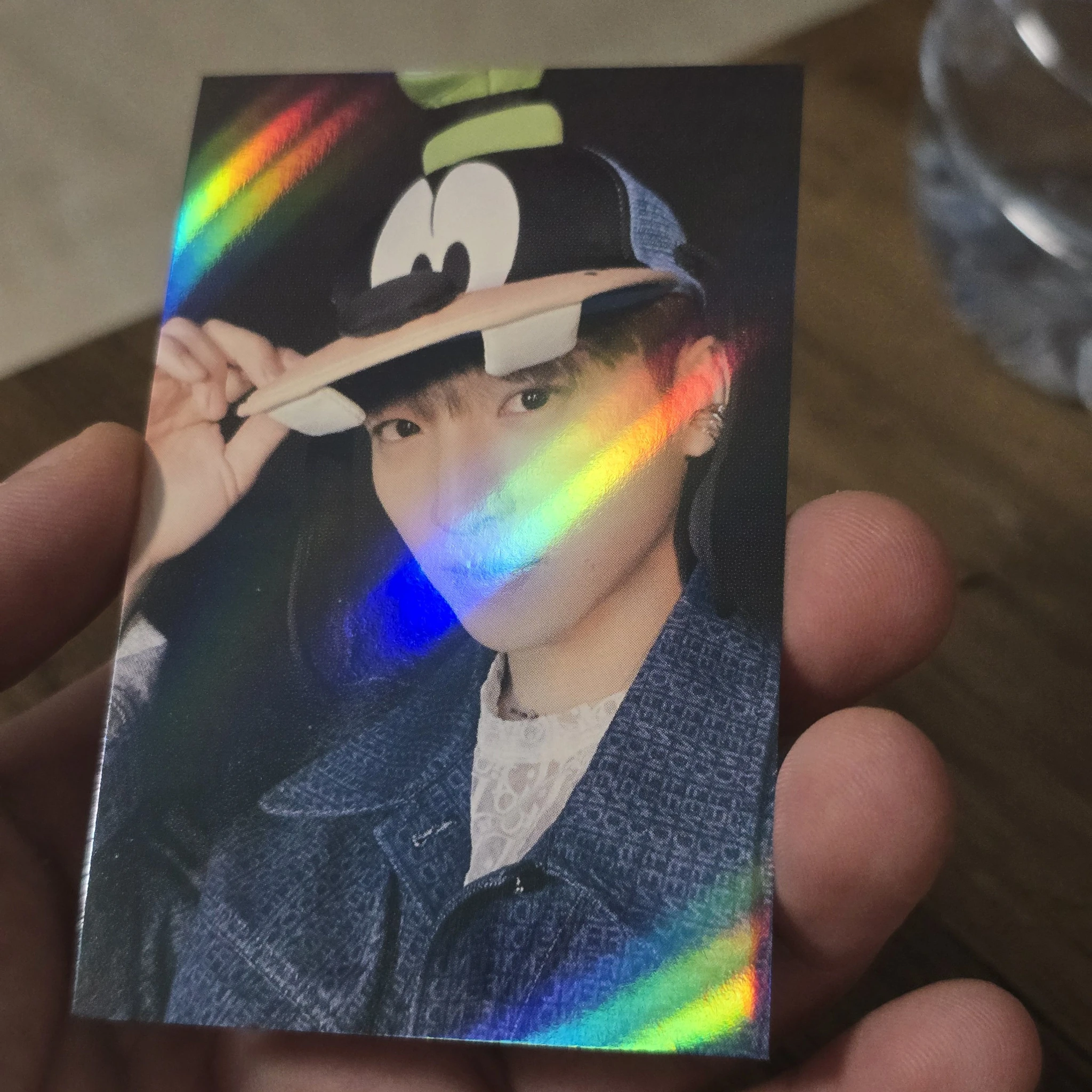THE BOYZ Sangyeon THE BOYZ - Sangyeon - Thrill-ing Album makestar round 1 video call/fancall holographic (hologram) listing photo 3