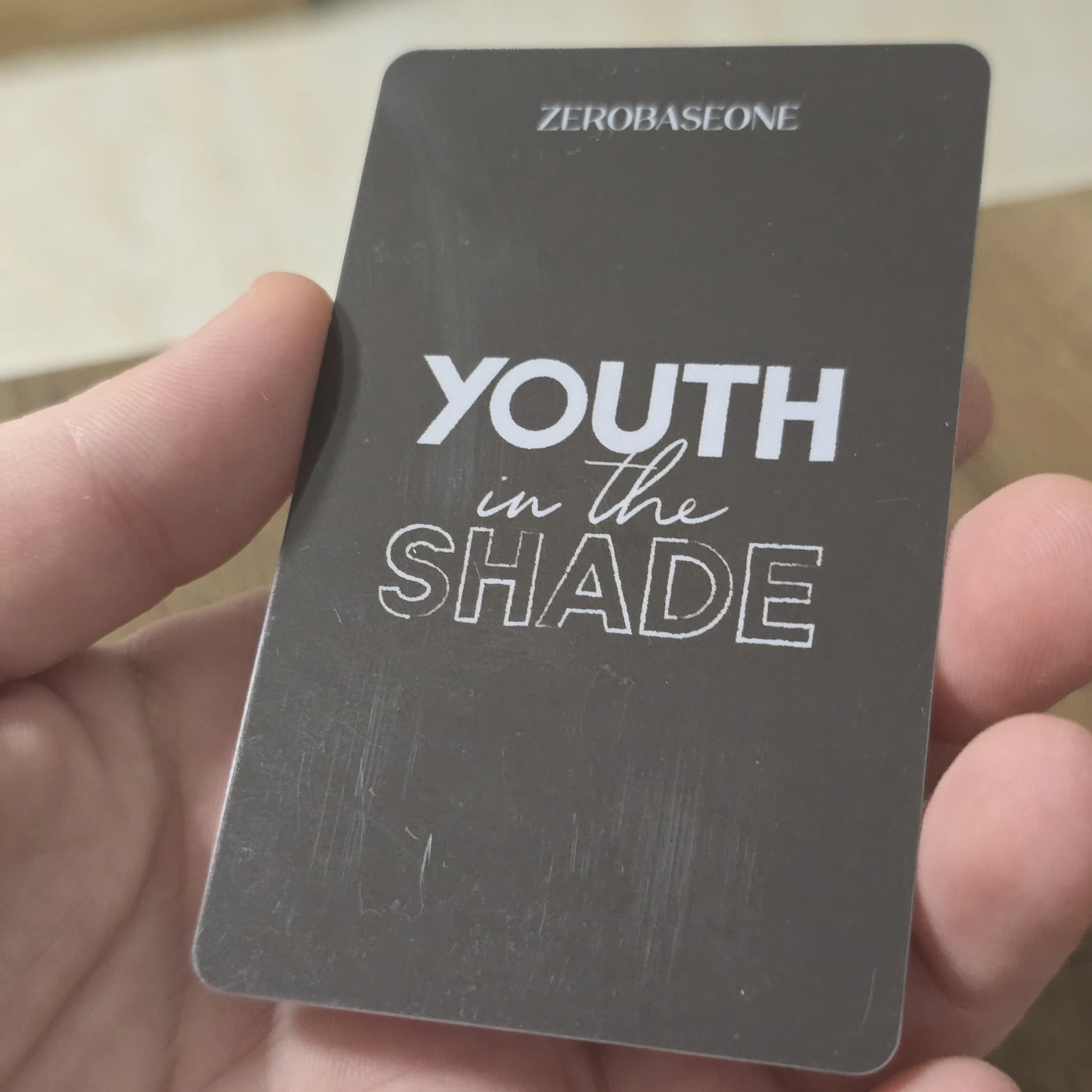 ZEROBASEONE Gunwook ZEROBASEONE - Gunwook - Youth in the Shade Album withmuu lucky draw digipack version listing photo 3