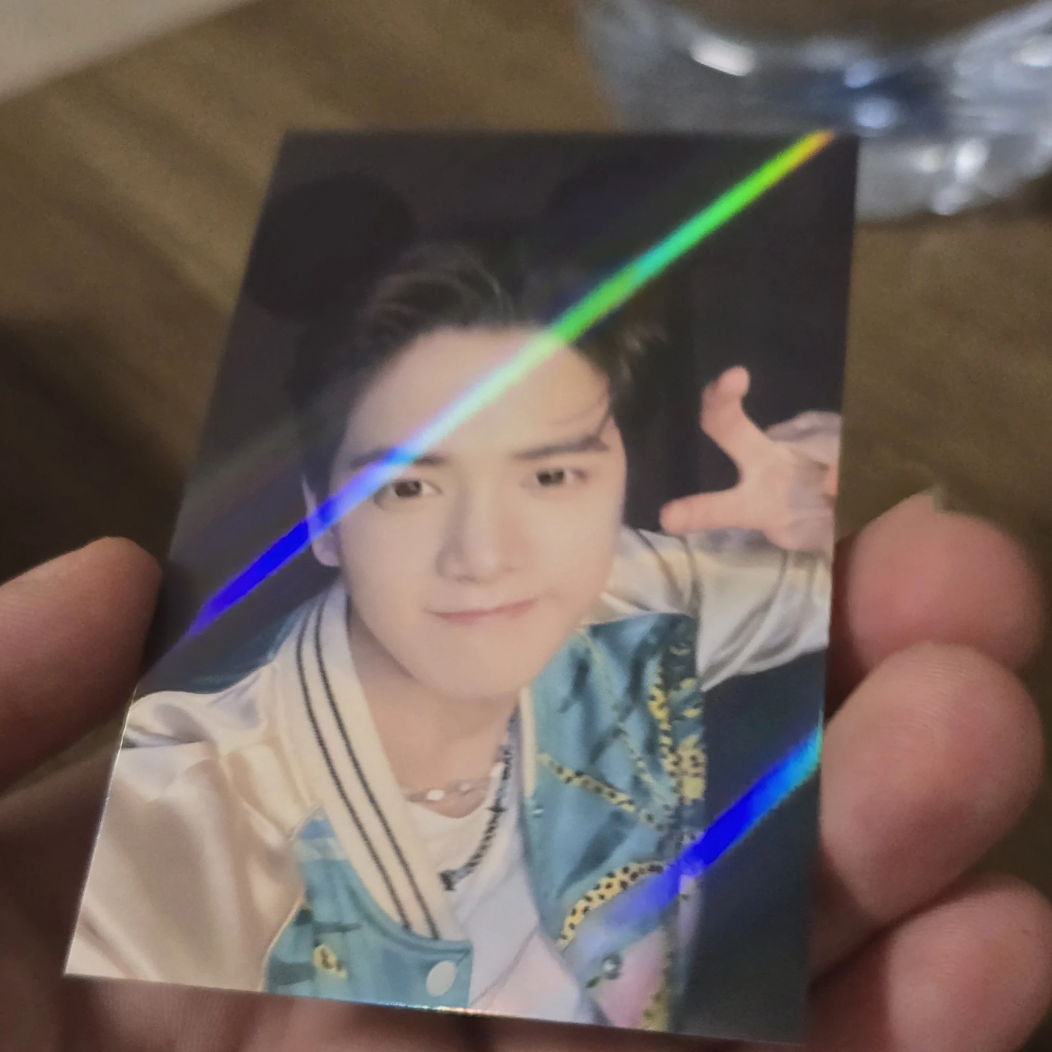 THE BOYZ Younghoon THE BOYZ - Younghoon - Thrill-ing Album makestar round 1 holographic (hologram) video call/fancall listing photo 3