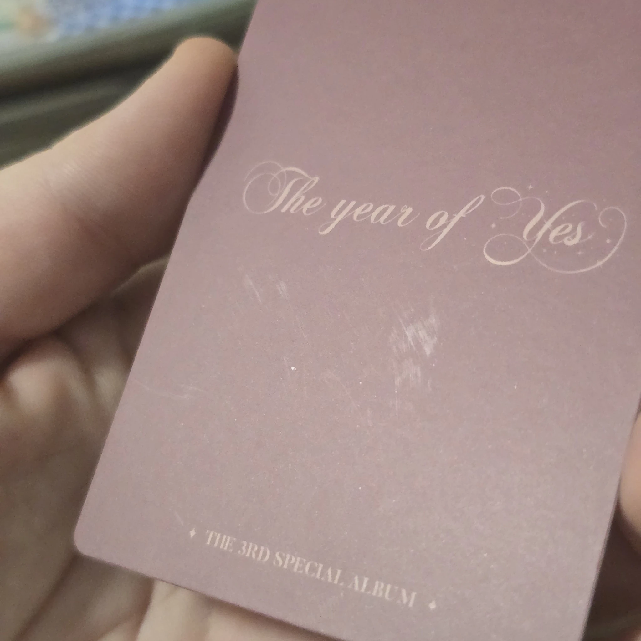 TWICE Dahyun TWICE - The Year of "Yes" Album pob (pre-order benefit) photocard set B version listing photo 3