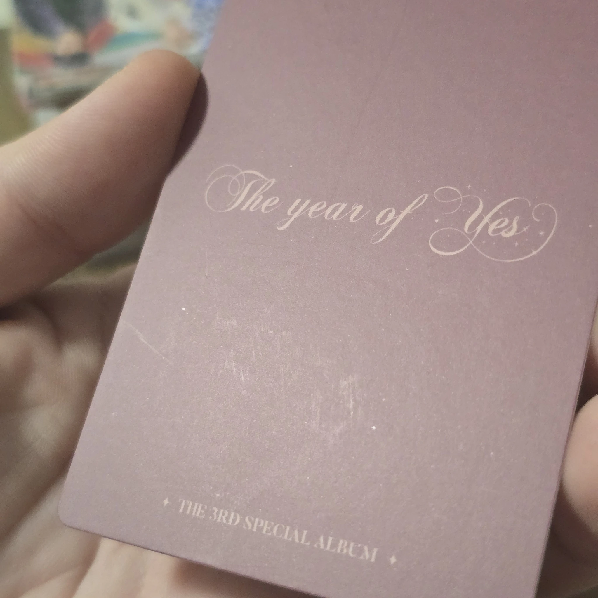 TWICE Jihyo TWICE - The Year of "Yes" Album pob (pre-order benefit) photocard set B version listing photo 3