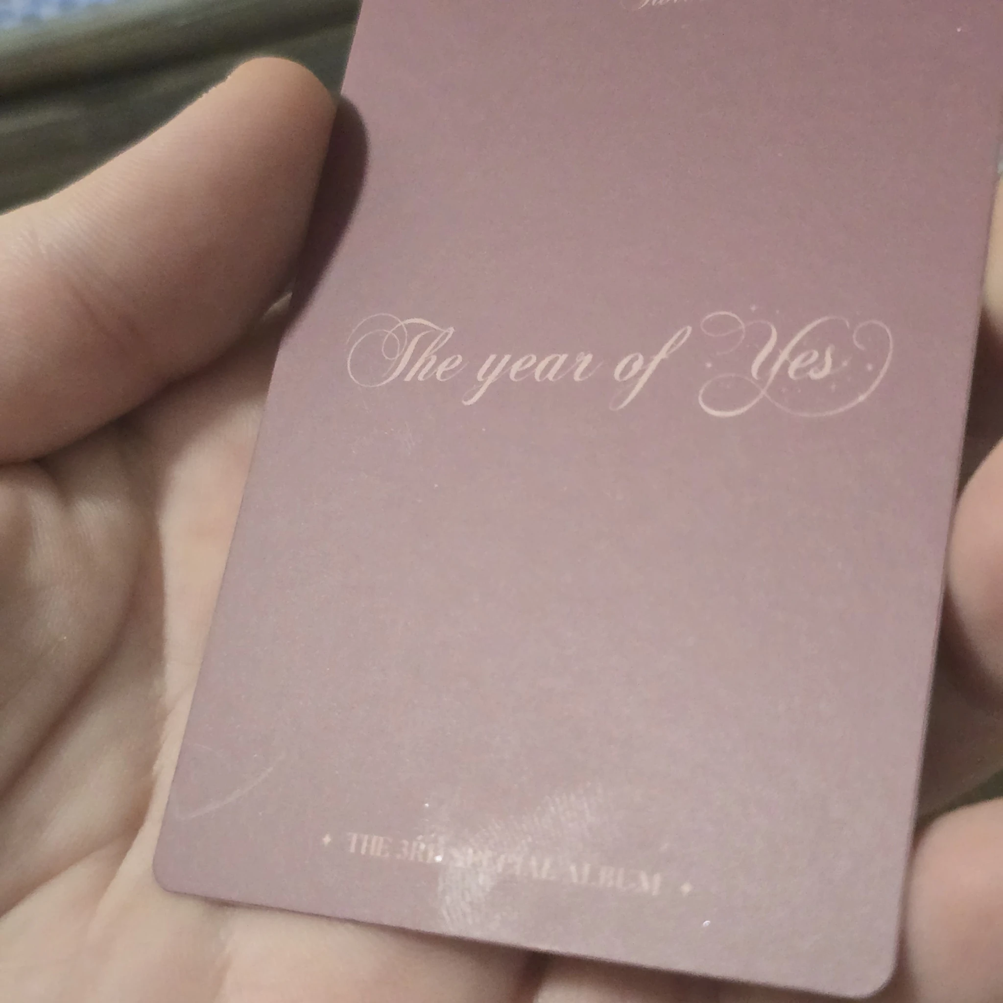 TWICE Momo TWICE - The Year of "Yes" Album pob (pre-order benefit) photocard set B version listing photo 3