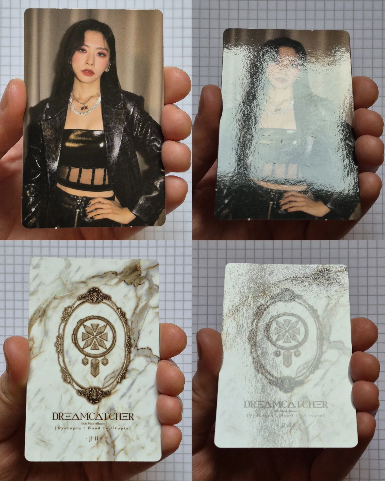 Dreamcatcher JiU Dreamcatcher - JiU - Dystopia : Road to Utopia Album album photocard korean album R version A version K version listing photo 3