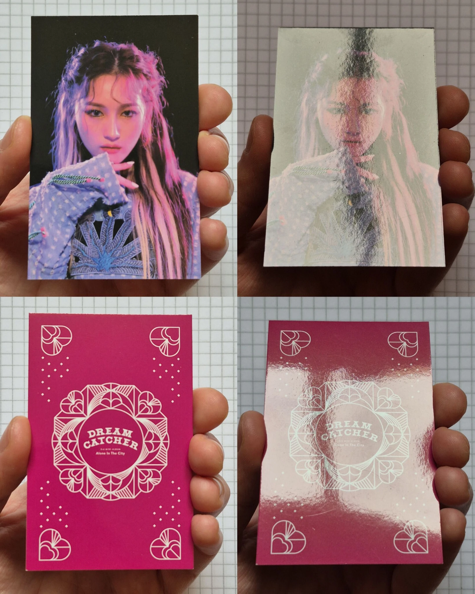 Dreamcatcher Siyeon Dreamcatcher - Siyeon - Alone In The City Album light version shade version album photocard korean album listing photo 3