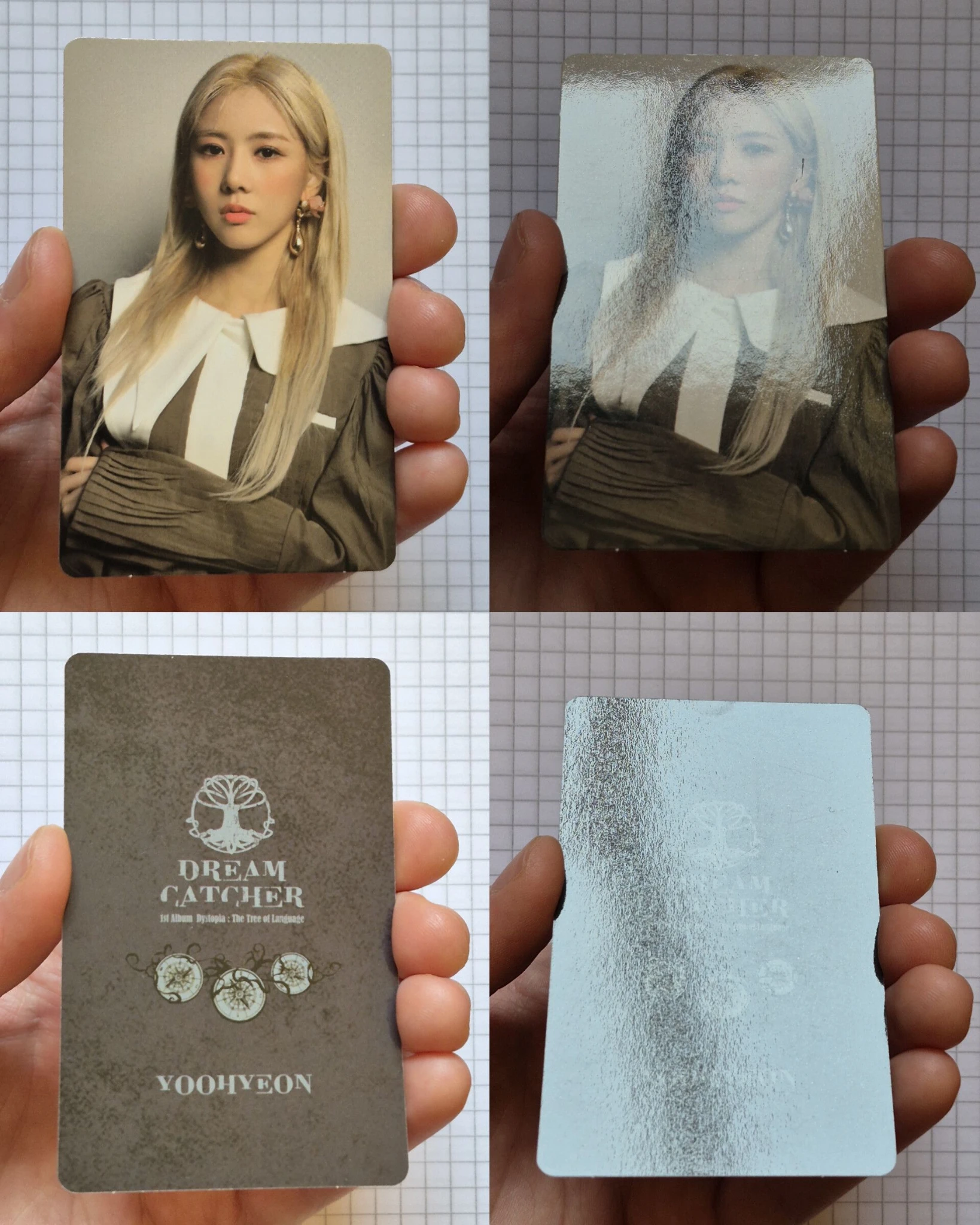 Dreamcatcher Yoohyeon Dreamcatcher - Yoohyeon - Dystopia: The Tree of Language Album E version V version i version L version album photocard korean album listing photo 3