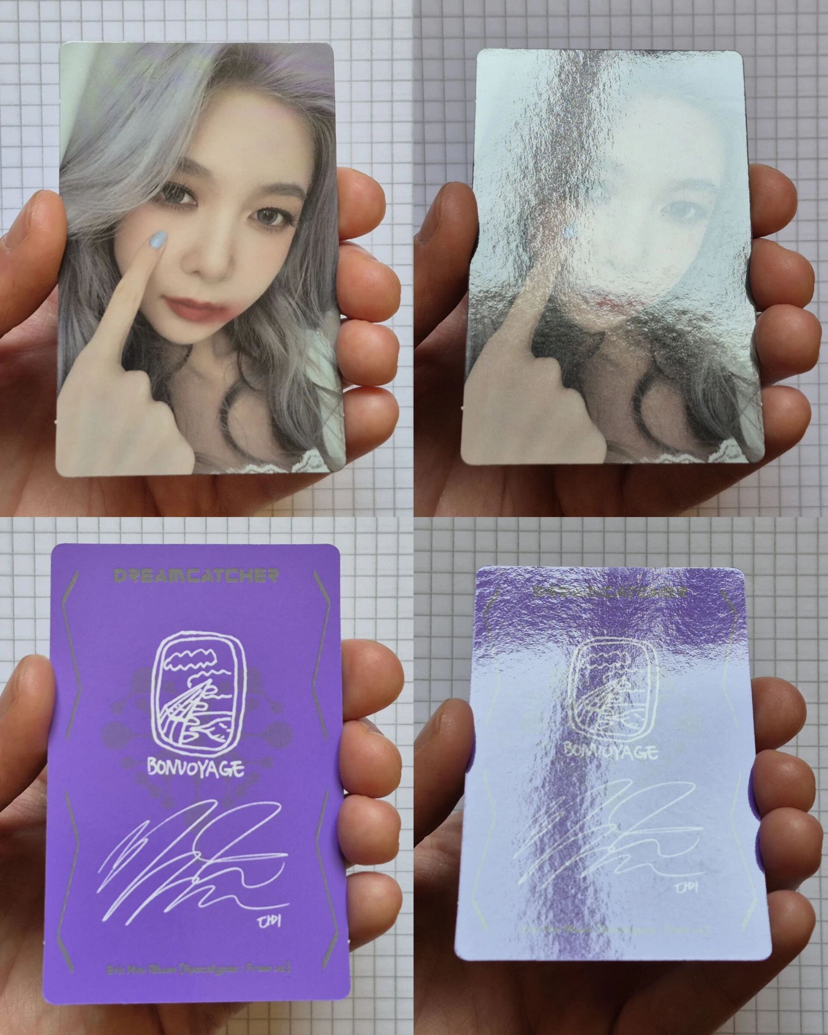 Dreamcatcher Dami Dreamcatcher - Dami - Apocalypse : From us Album A version Y version album photocard korean album listing photo 3