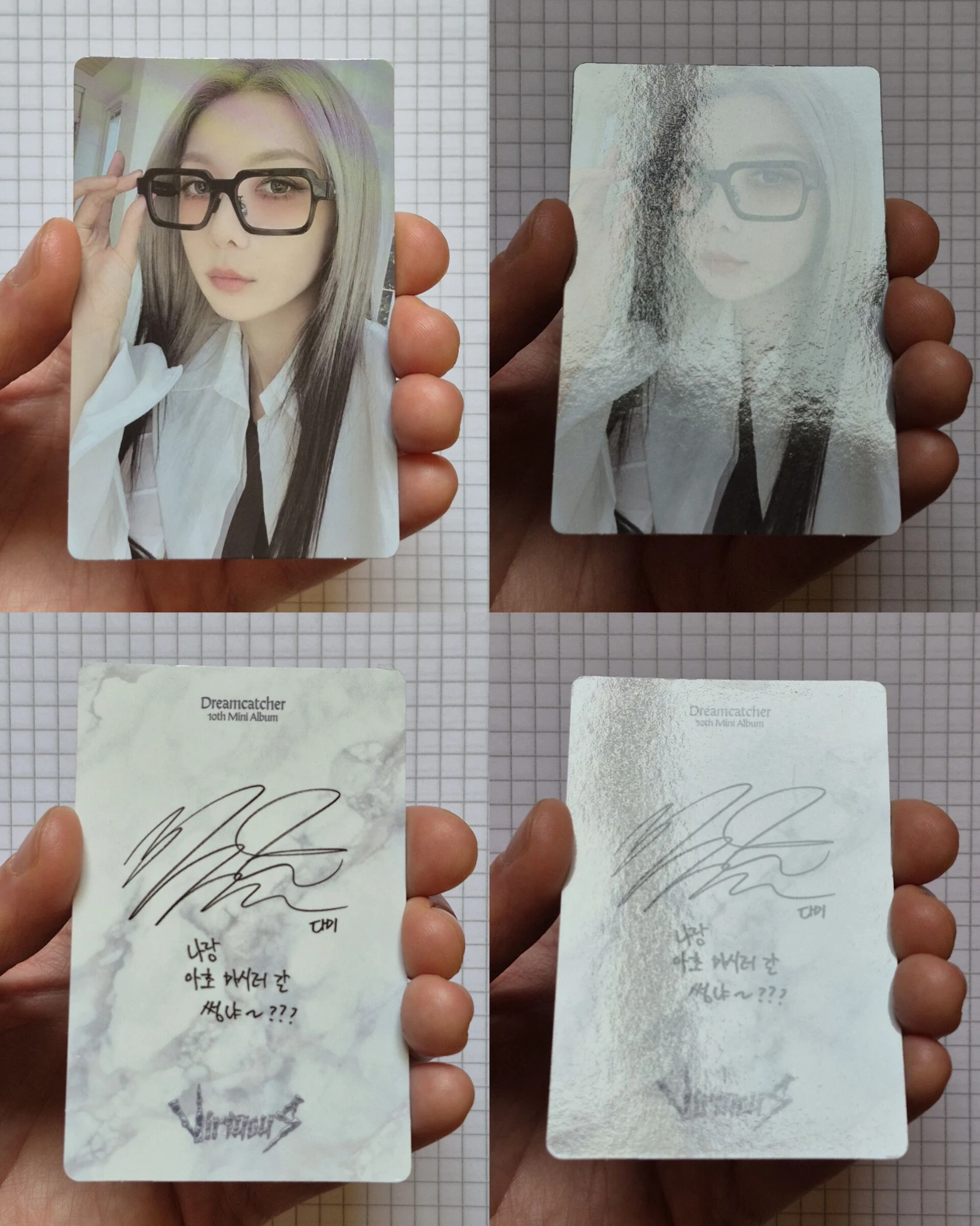 Dreamcatcher Dami Dreamcatcher - Dami - VirtuouS Album album photocard korean album B version listing photo 3