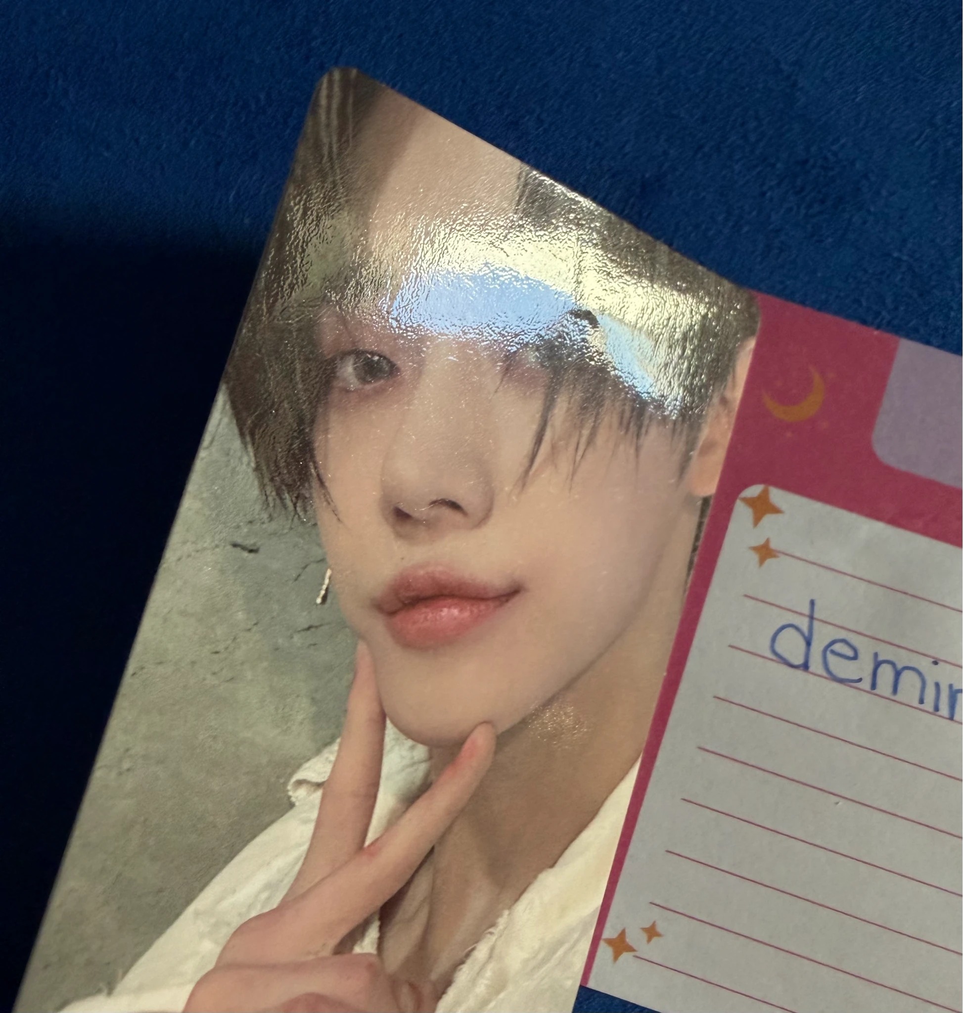 TOMORROW X TOGETHER Yeonjun TOMORROW X TOGETHER - Yeonjun - The Chaos Chapter: FREEZE Album album photocard world version listing photo 3