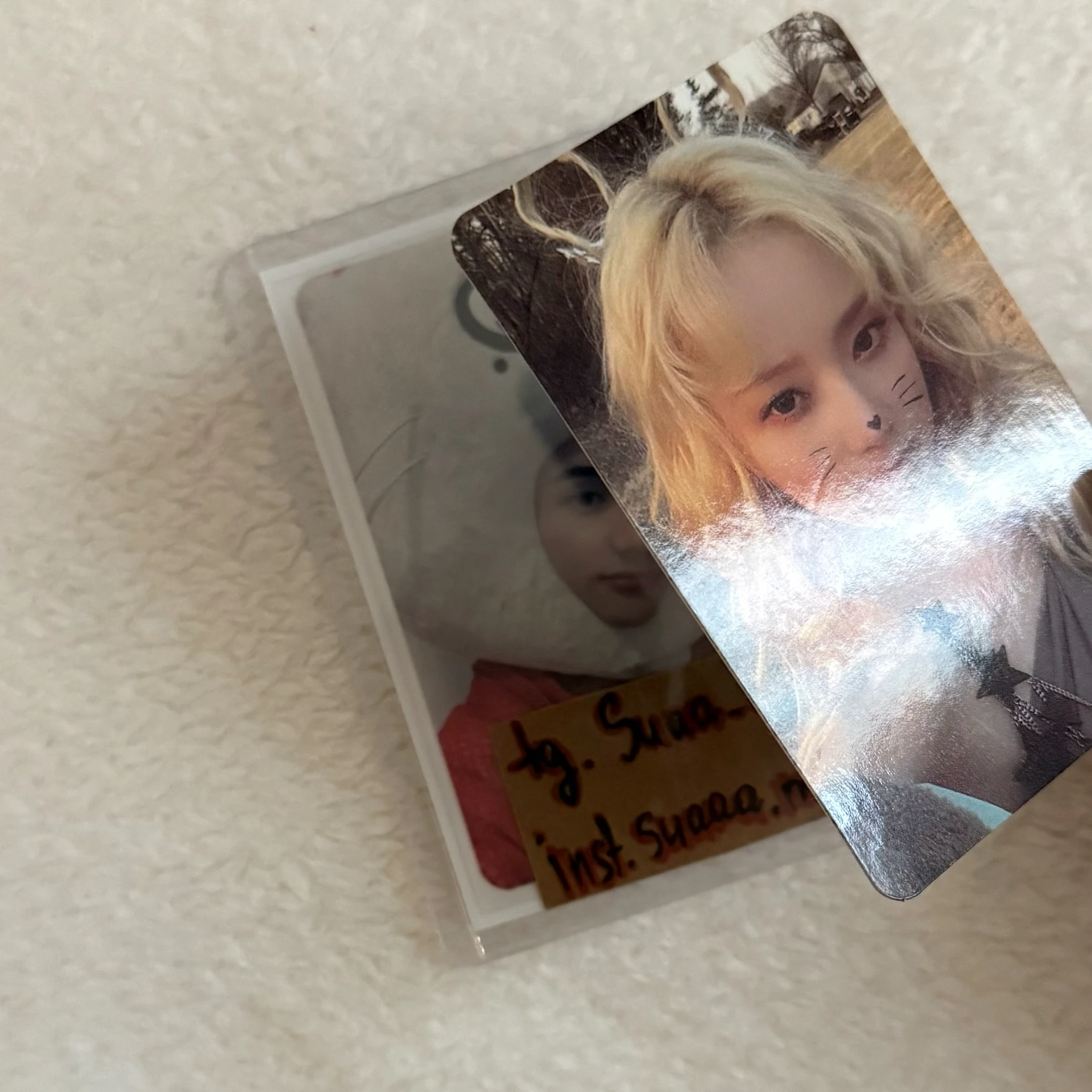 aespa Winter aespa - Winter - Armageddon Album zine version album photocard listing photo 3