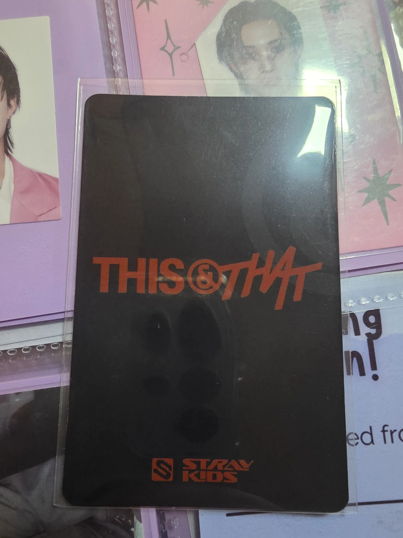 Stray Kids Felix Stray Kids - Felix - This & That Album random photocard lenticular album photocard fans album version listing photo 3