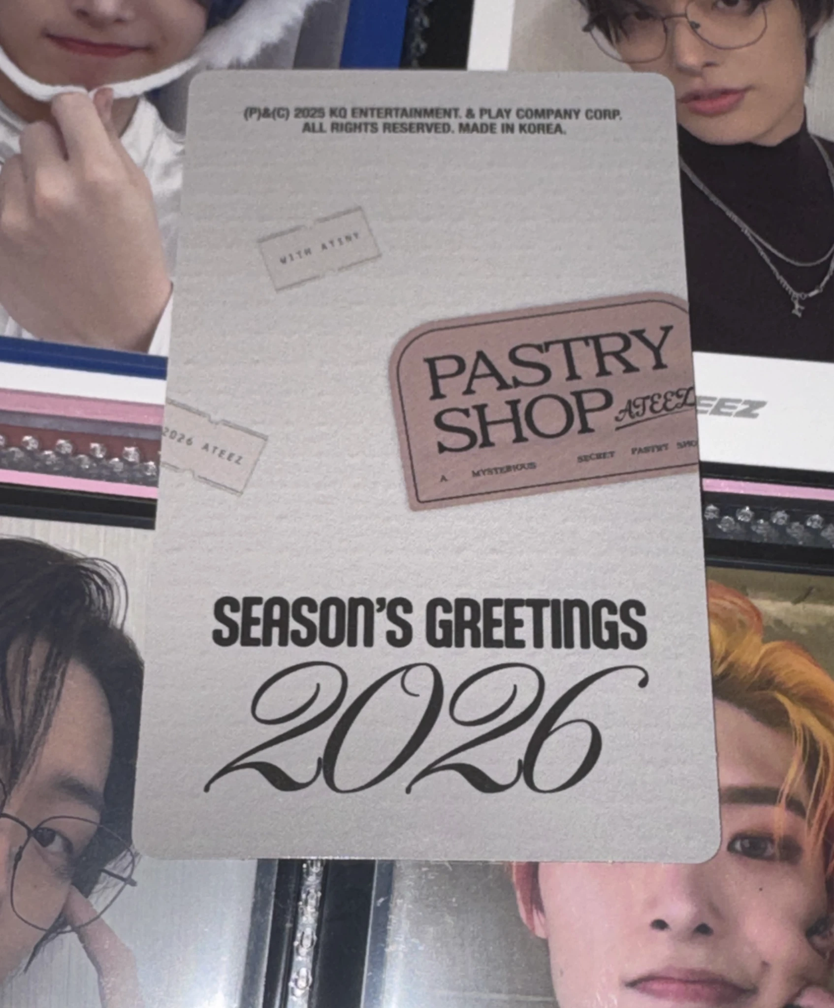 ATEEZ ATEEZ - Yunho & Yeosang & Wooyoung - 2026 SEASON’S GREETINGS Other pob (pre-order benefit) ktown4u aladin apple music hottracks listing photo 3