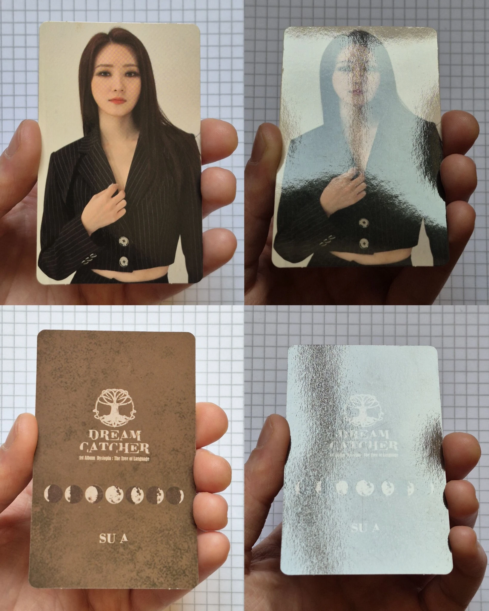Dreamcatcher SuA Dreamcatcher - SuA - Dystopia: The Tree of Language Album E version V version i version L version album photocard korean album listing photo 3