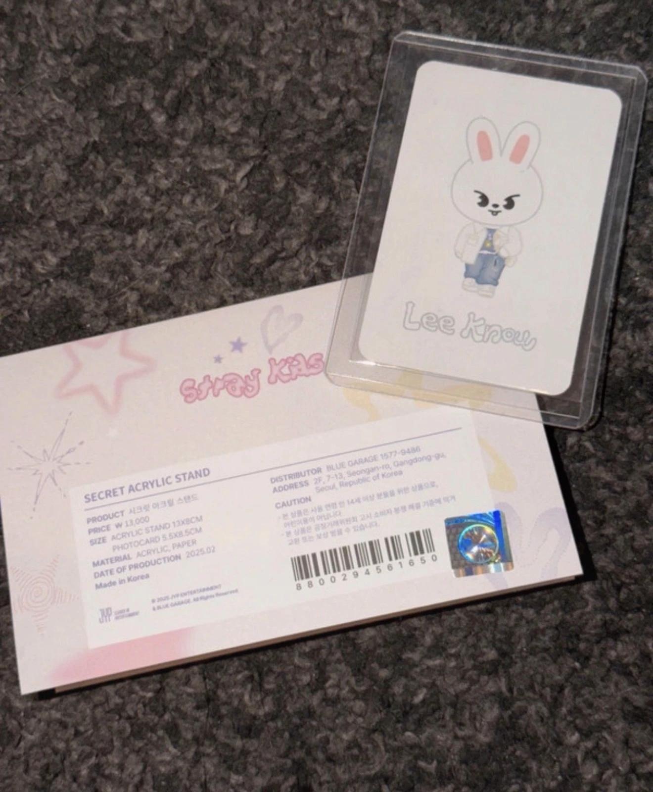 Stray Kids Lee Know Stray Kids - Lee Know - 5th Fanmeeting - SKZ 5'Clock Event merch listing photo 3