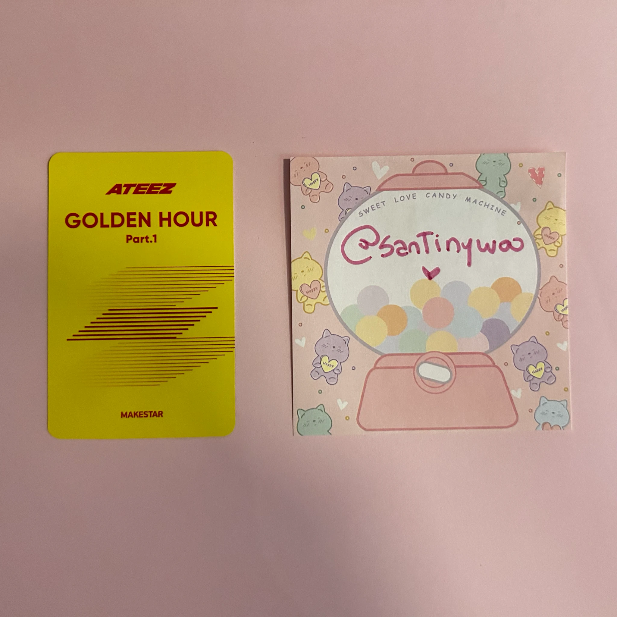 ATEEZ Wooyoung ATEEZ - Wooyoung - Golden Hour : Part.1 Album makestar raincoat boy video call listing photo 3
