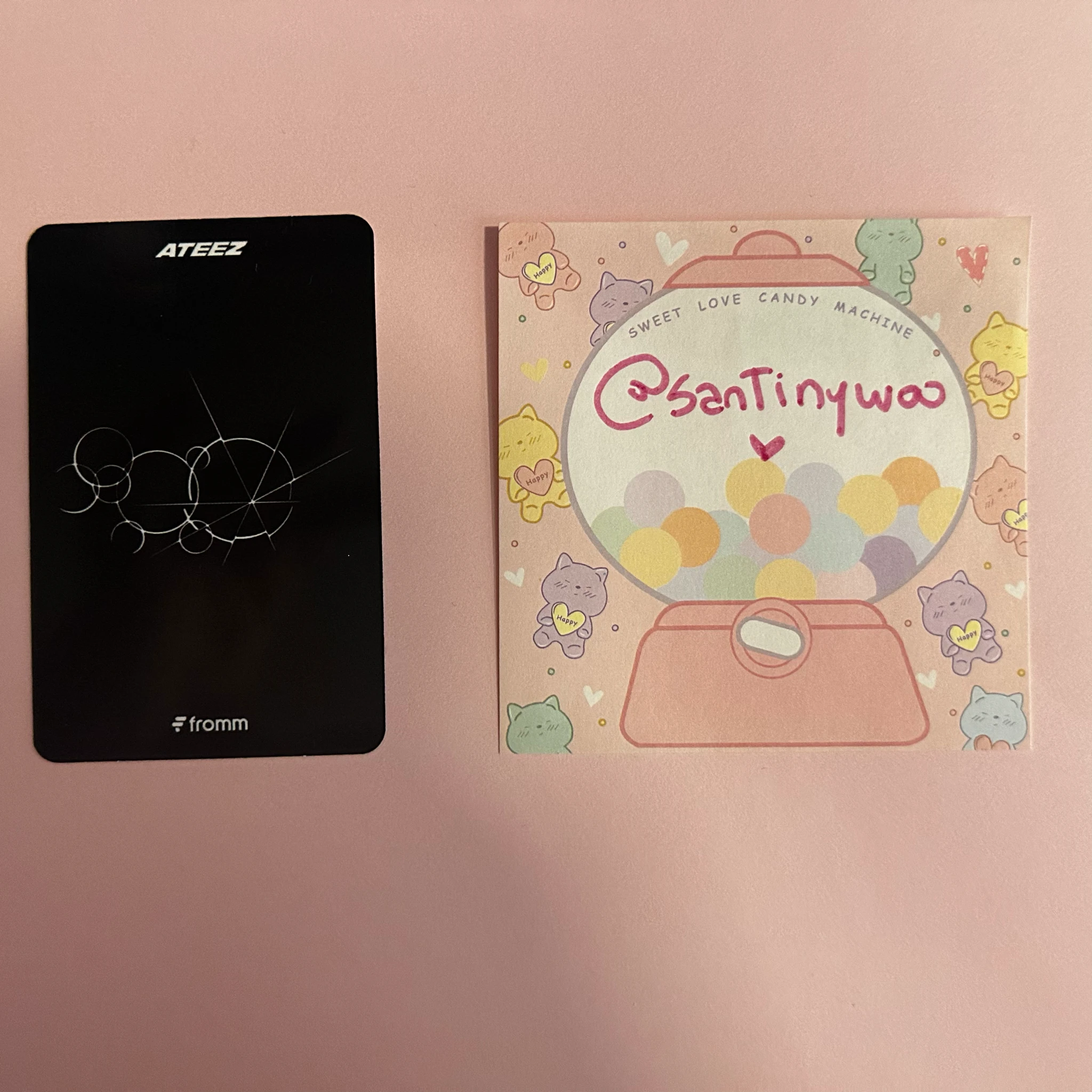ATEEZ ATEEZ - Golden Hour : Part.4 Album fromm store fansign round 3 unit photocard listing photo 3