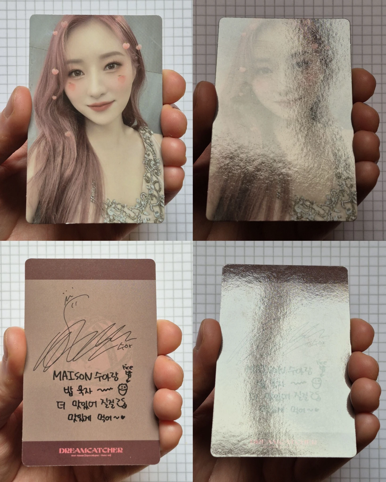 Dreamcatcher SuA Dreamcatcher - SuA - Apocalypse : Save Us Album korean album album photocard A version V version E version listing photo 3