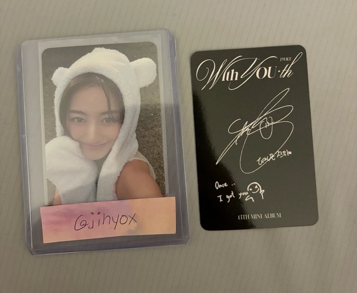 TWICE Tzuyu TWICE-Tzuyu-Album-with you-th listing photo 3