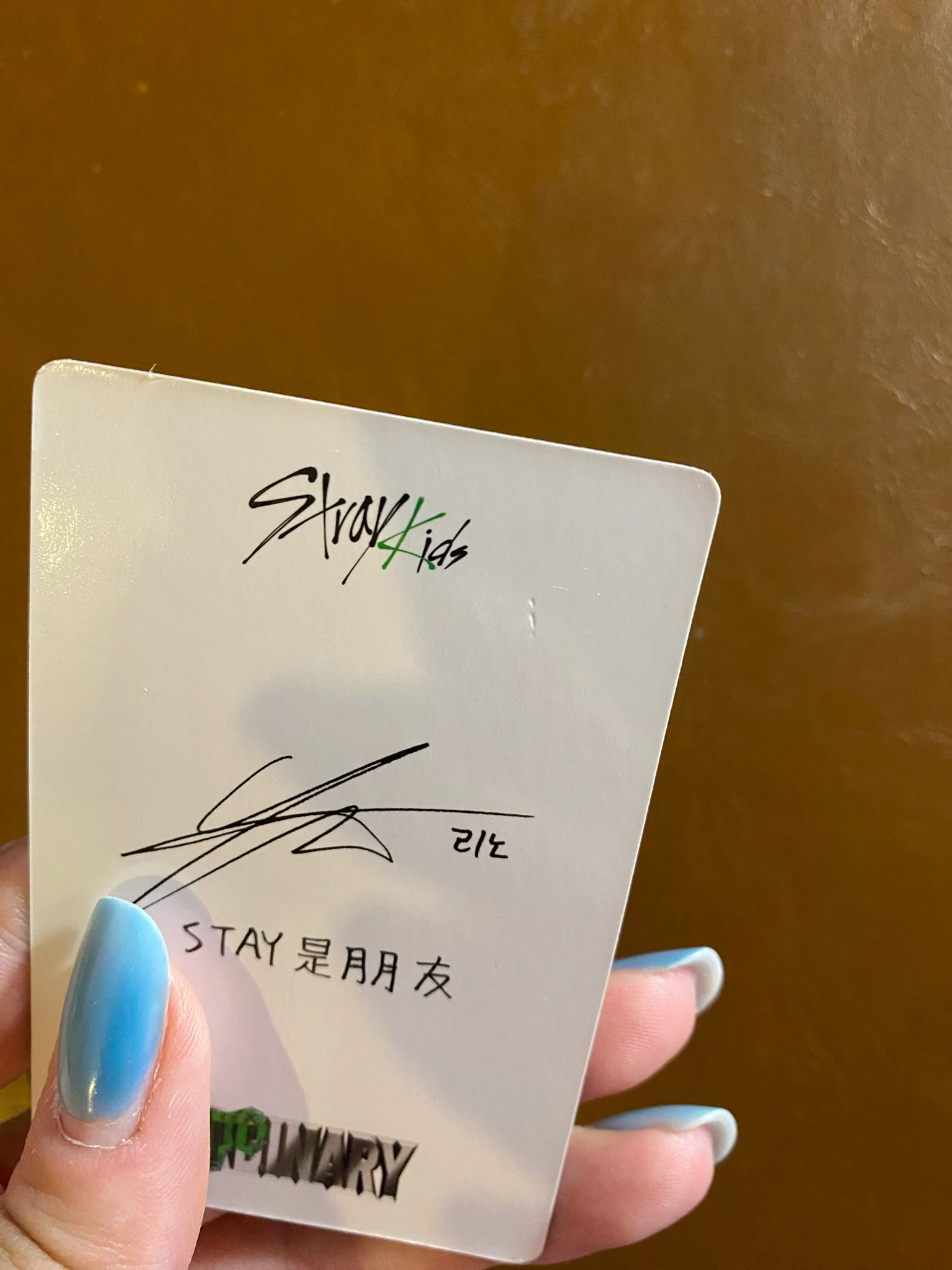 Stray Kids Lee Know Stray Kids - Lee Know - Oddinary Album pre-order benefit (pob) yizhiyu listing photo 3