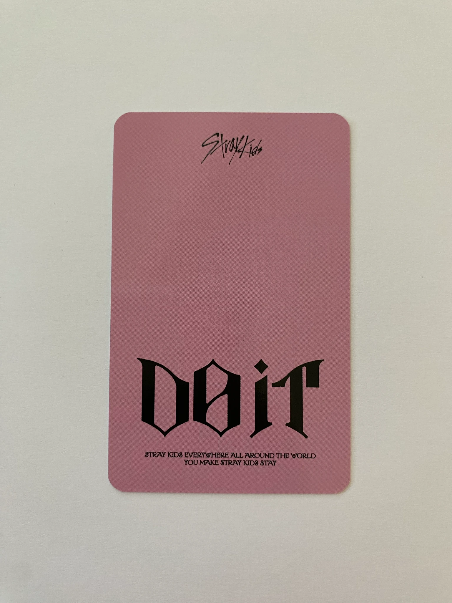 Stray Kids Bang Chan Stray Kids - Bang Chan - Do It Album pre-order benefit (pob) fans shop pre-listening event listing photo 3