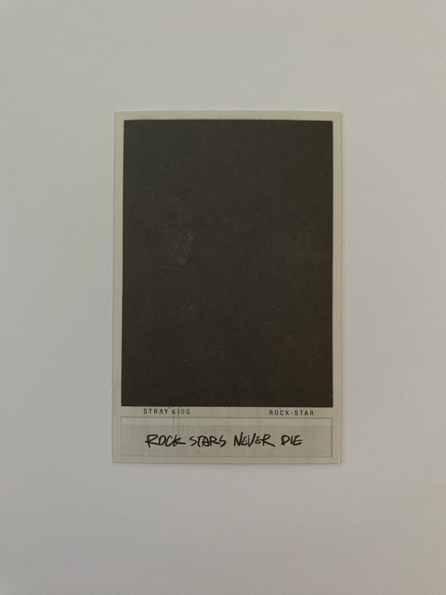 Stray Kids Bang Chan Stray Kids - Bang Chan - KARMA Album album photocard polaroid first press only A version standard version limited edition item set listing photo 3