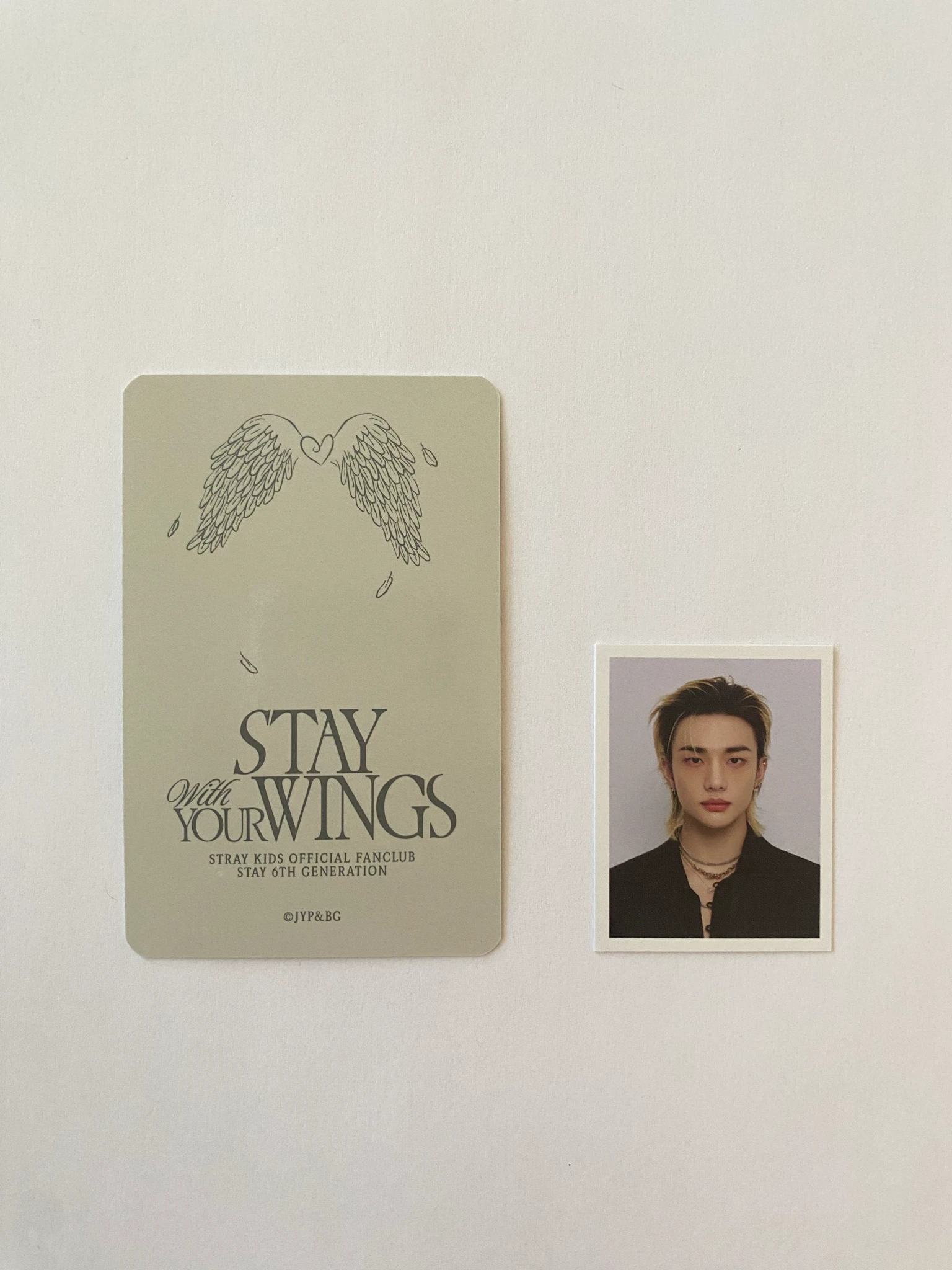 Stray Kids Hyunjin Stray Kids - Hyunjin - STAY With Your Wings-6th Fanclub Other photocard set listing photo 3