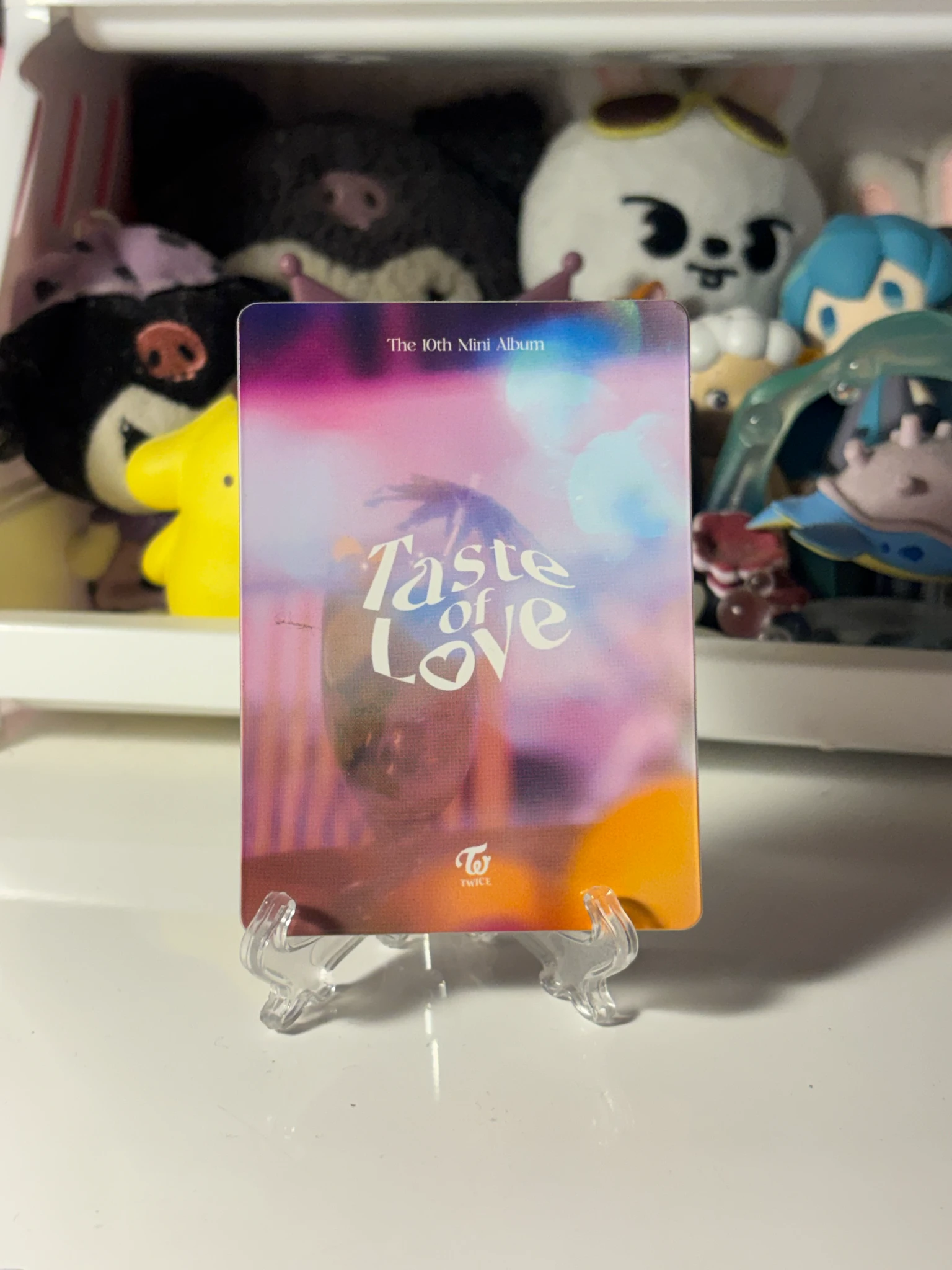 TWICE Jeongyeon TWICE - Jeongyeon - Taste of Love Album lenticular album inclusion listing photo 3