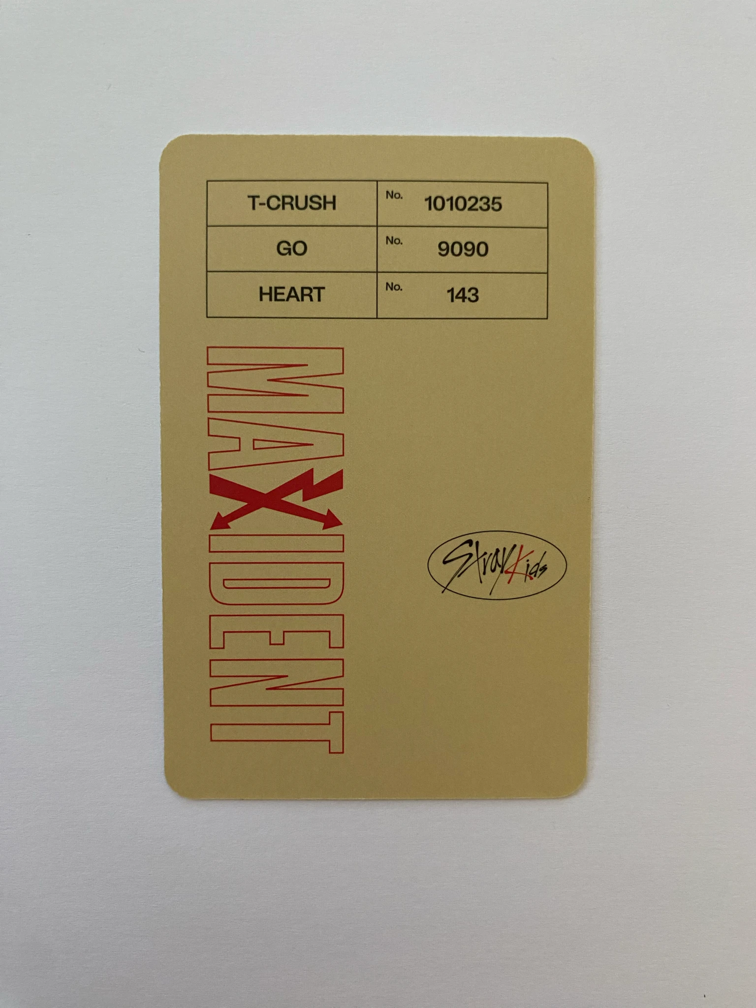 Stray Kids HAN Stray Kids - HAN - Maxident Album paper case version listing photo 3