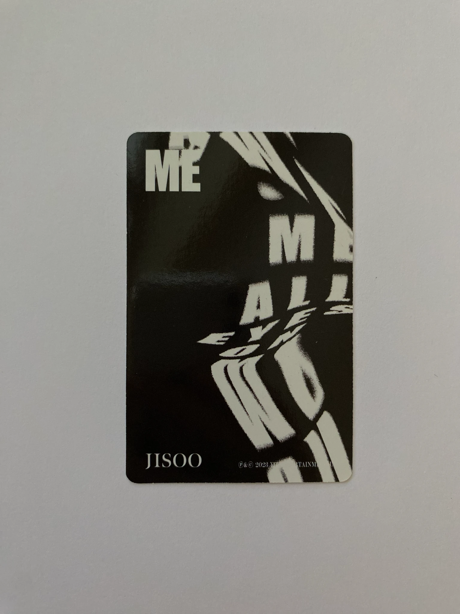 BLACKPINK Jisoo BLACKPINK - Jisoo - ME (Jisoo solo) Album black version listing photo 3