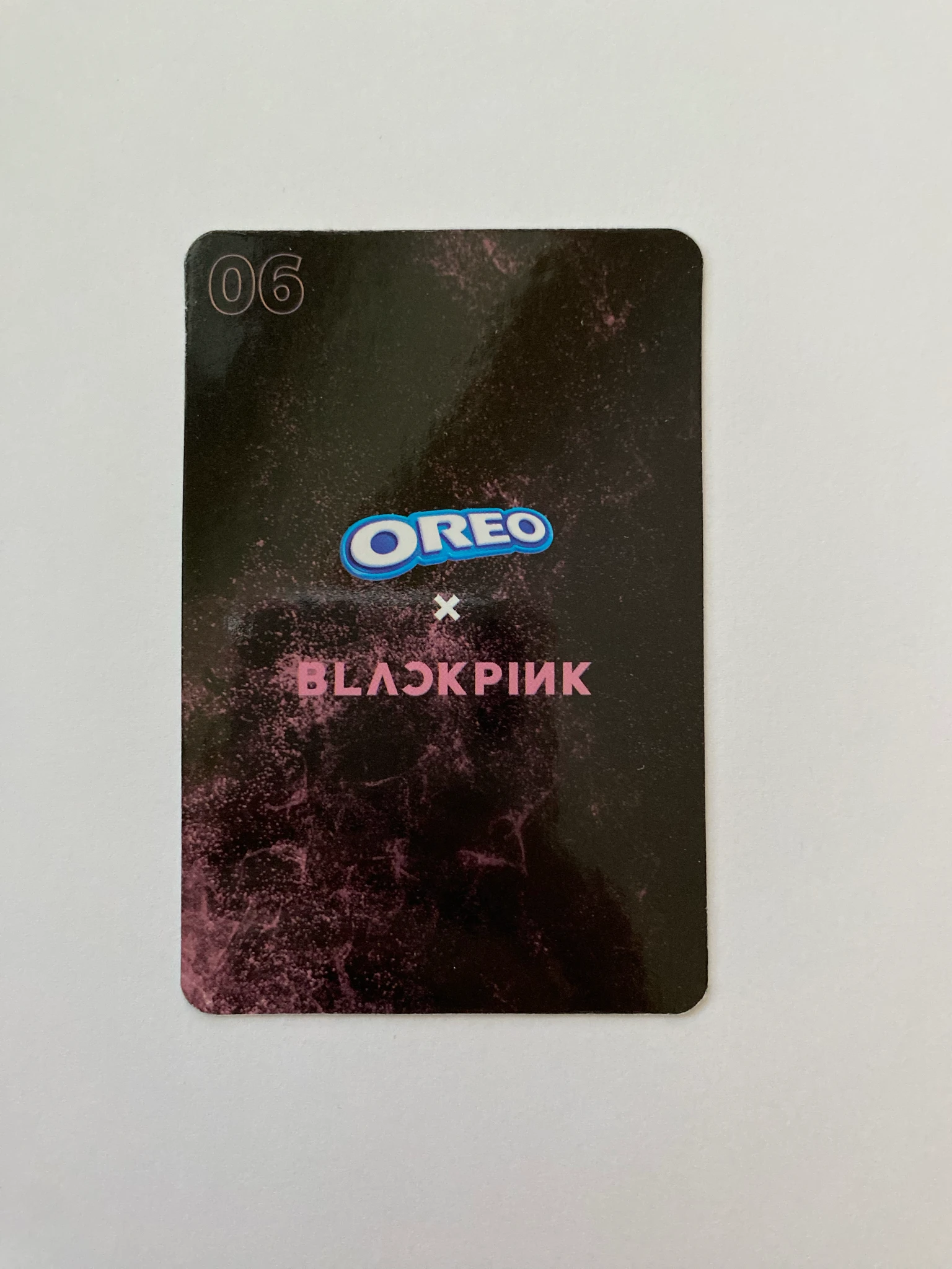 BLACKPINK Jisoo BLACKPINK - Jisoo - Blackpink x Oreo Other random photocard mini photocard listing photo 3