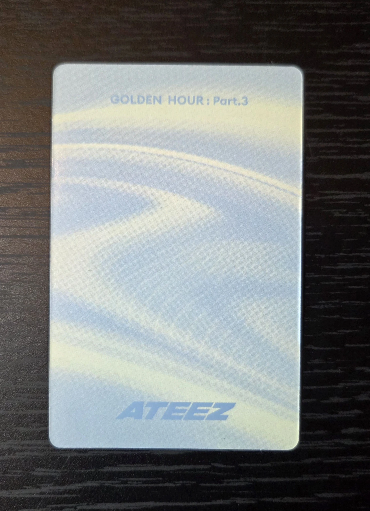 ATEEZ Mingi ATEEZ - Mingi - Golden Hour : Part.3 Album version 2 poca album album photocard listing photo 3