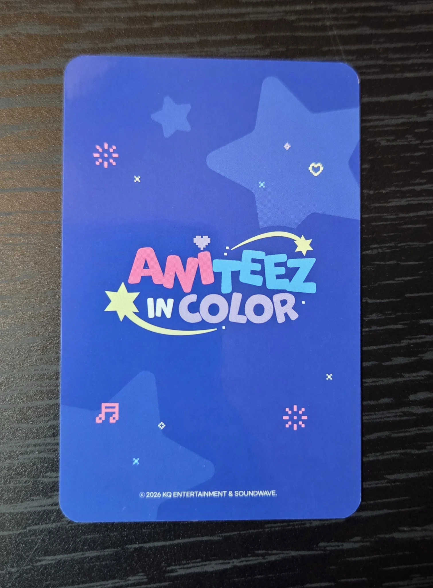 ATEEZ Yunho ATEEZ - Yunho - ANITEEZ IN COLOR Other trading card version 4 listing photo 3