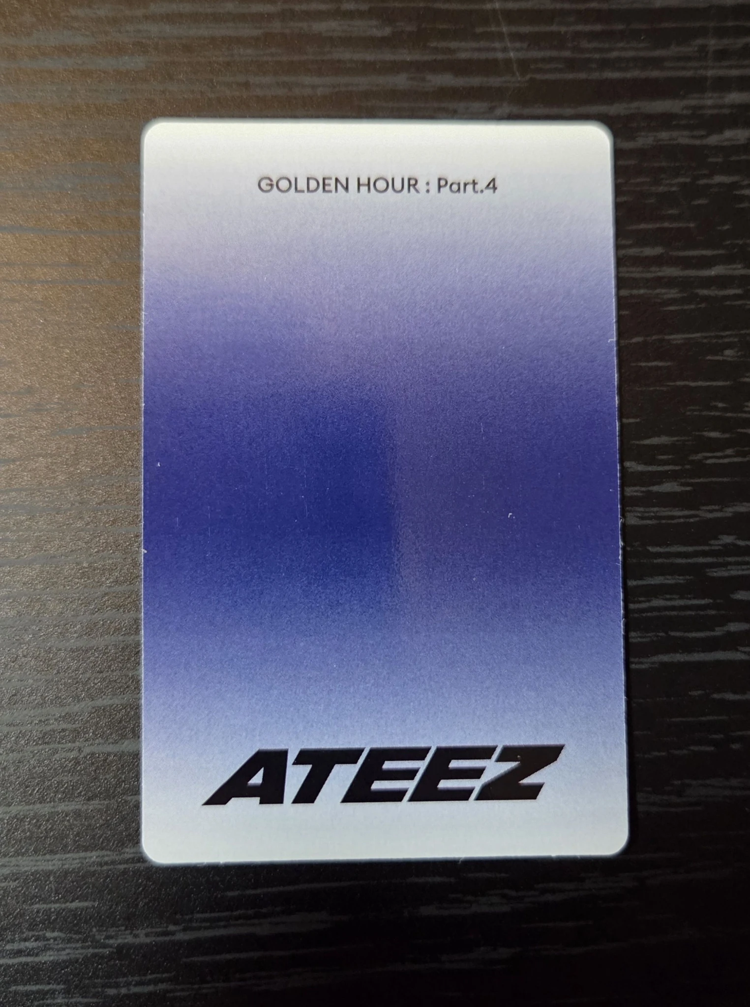 ATEEZ Yunho ATEEZ - Yunho - Golden Hour : Part.4 Album album photocard poca album listing photo 3